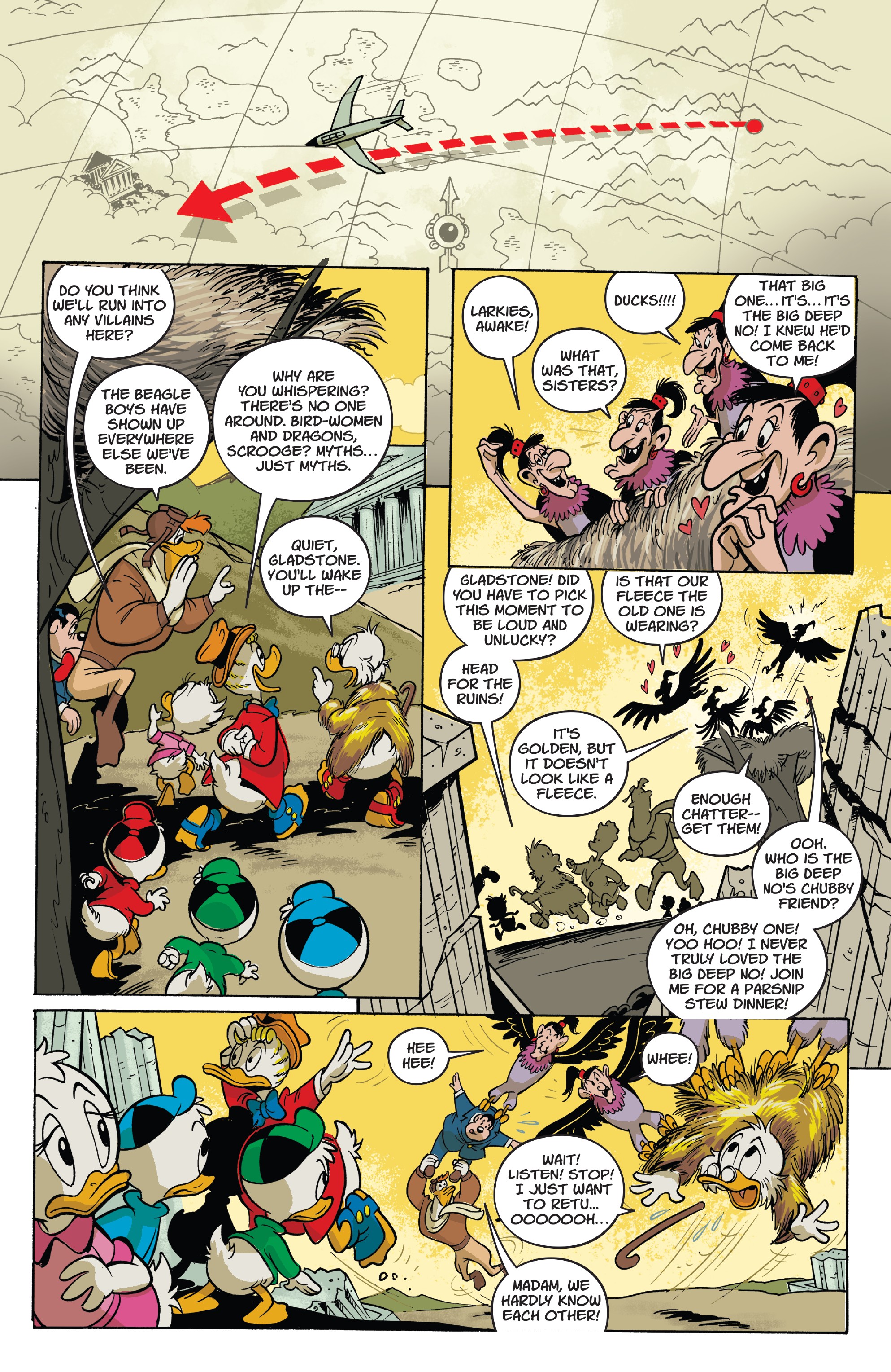 Read online Disney Afternoon Giant comic -  Issue #4 - 36