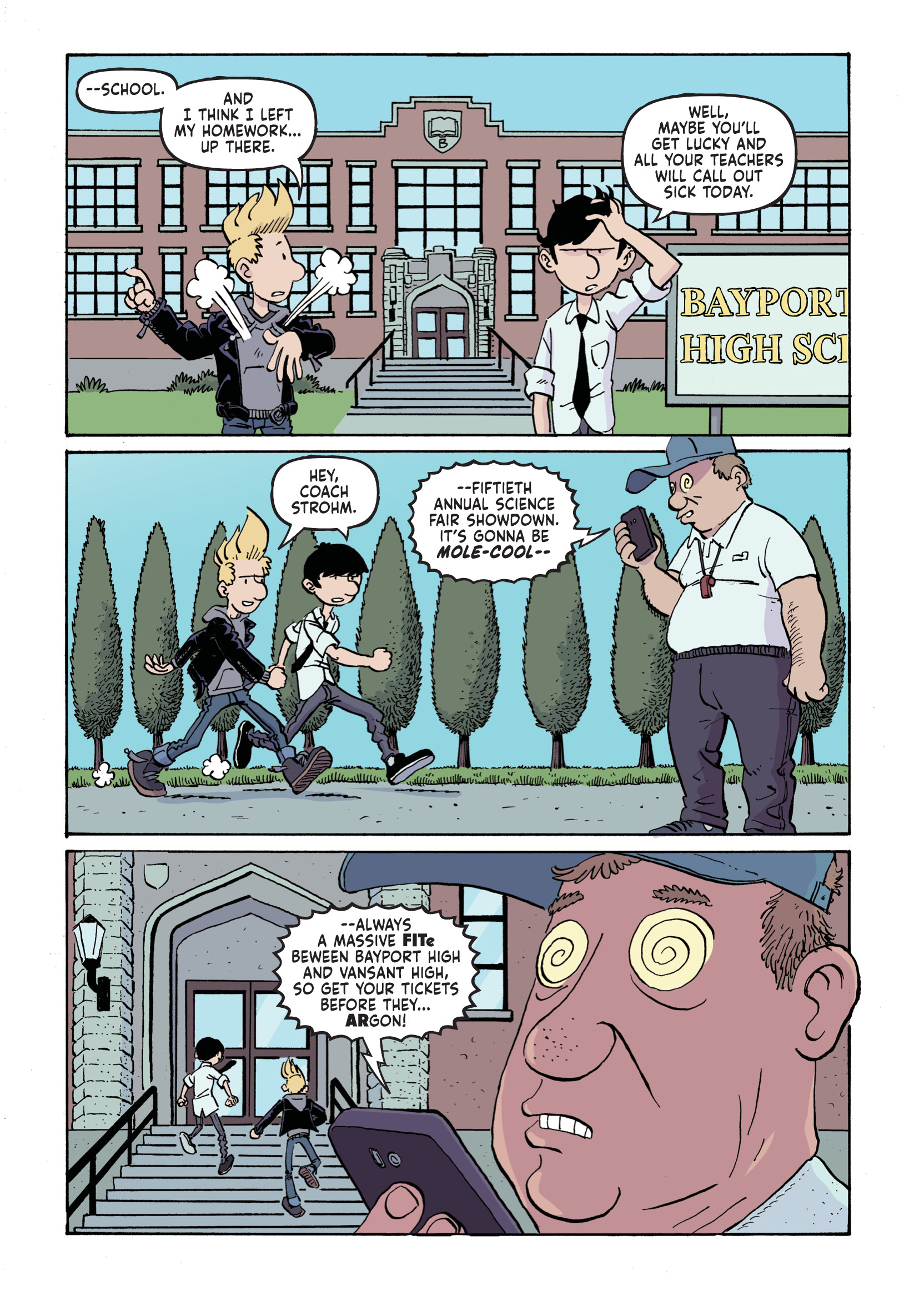Read online Nancy Drew & the Hardy Boys: The Mystery of the Missing Adults! comic -  Issue # TPB - 8