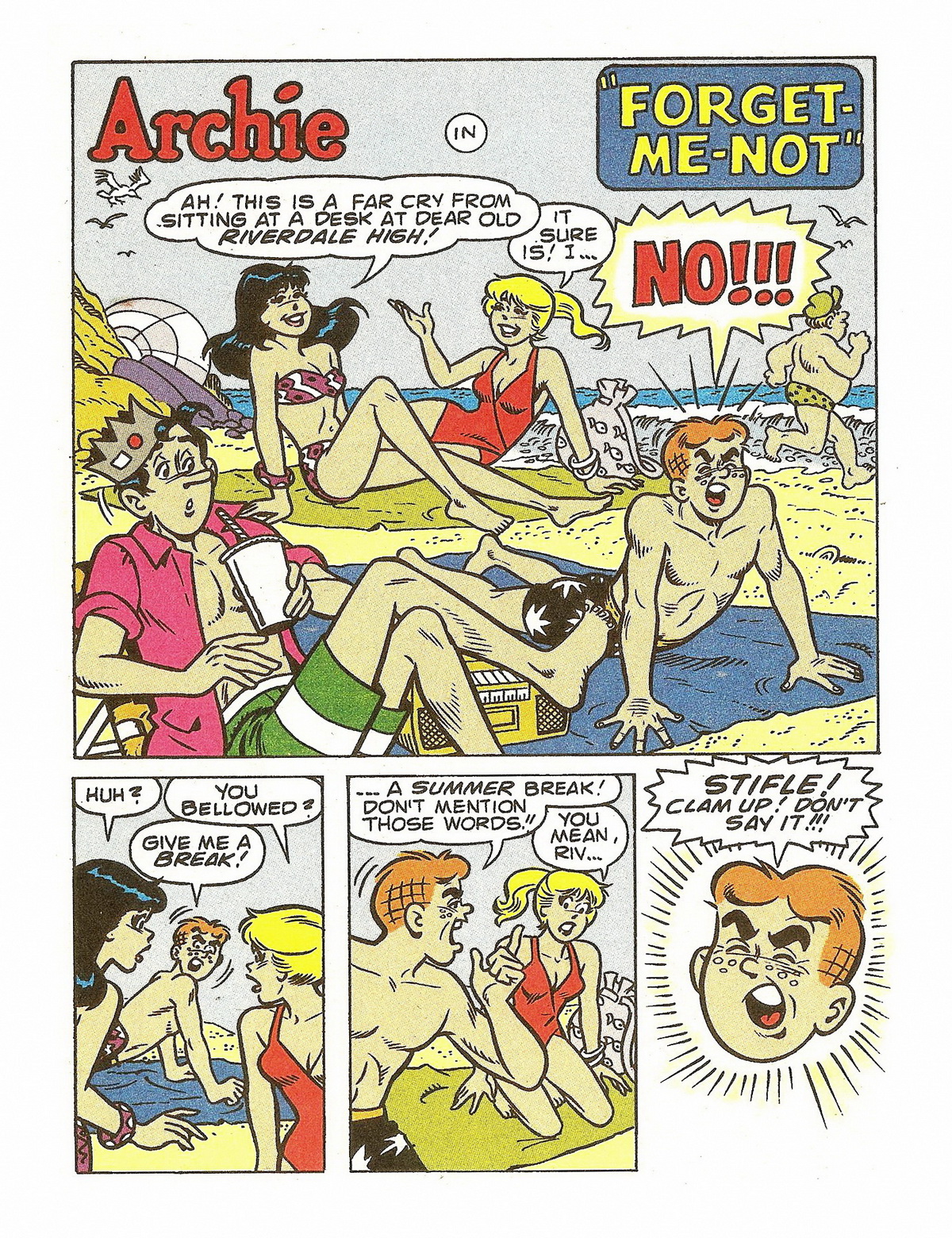 Read online Jughead's Double Digest Magazine comic -  Issue #69 - 181