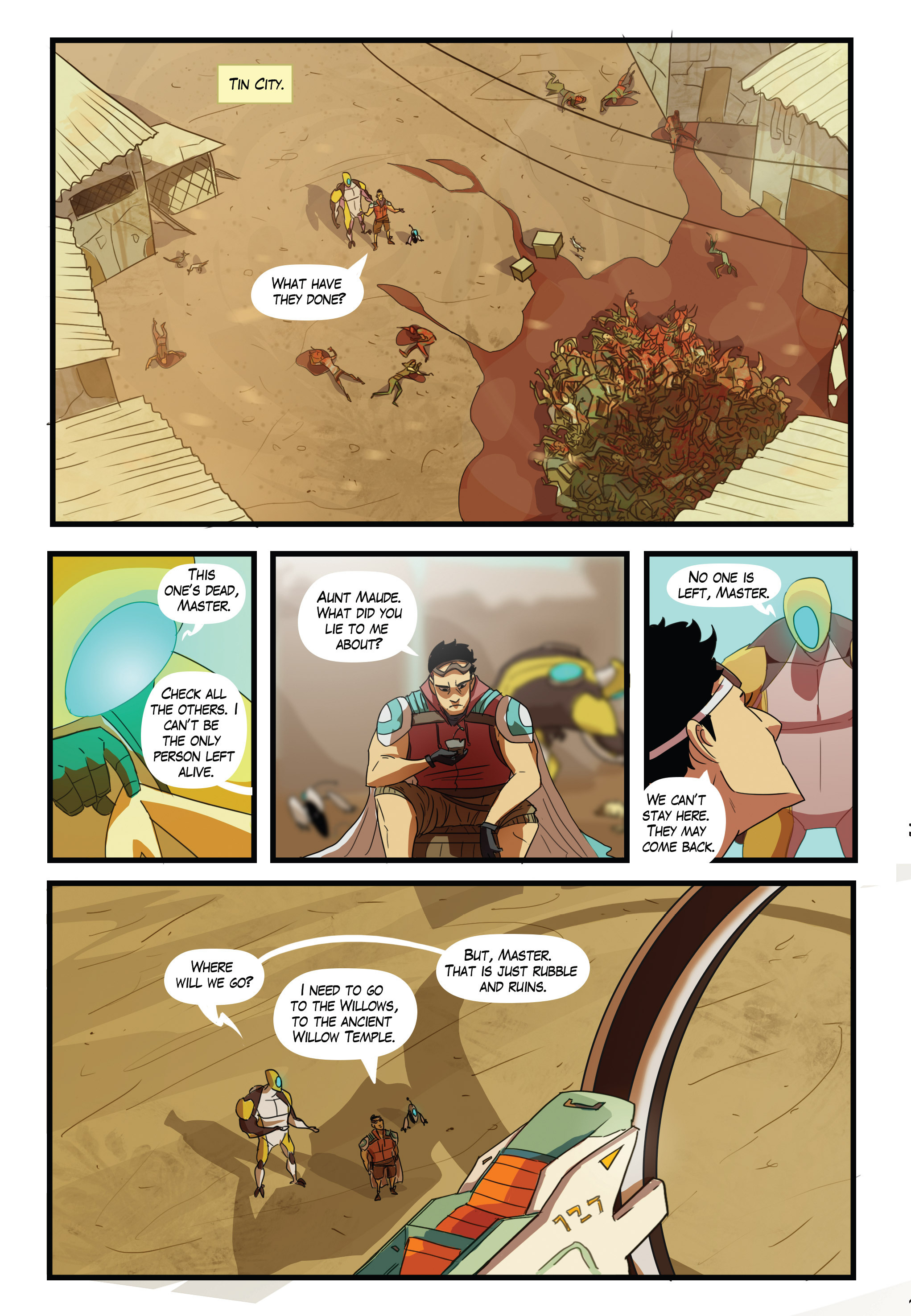 Read online Scavenger comic -  Issue #2 - 2