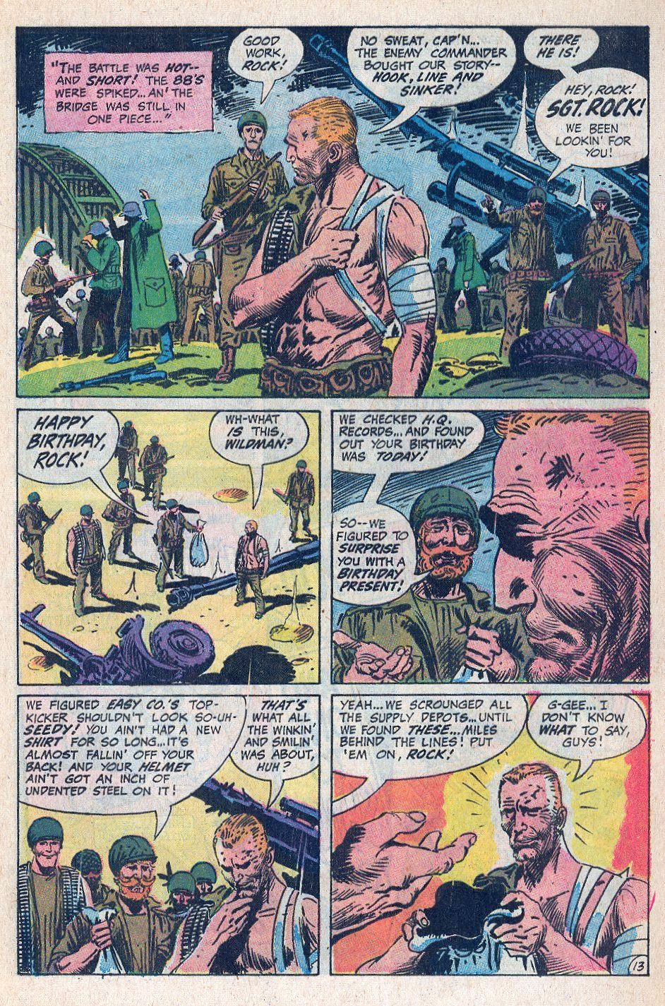 Read online Our Army at War (1952) comic -  Issue #217 - 17