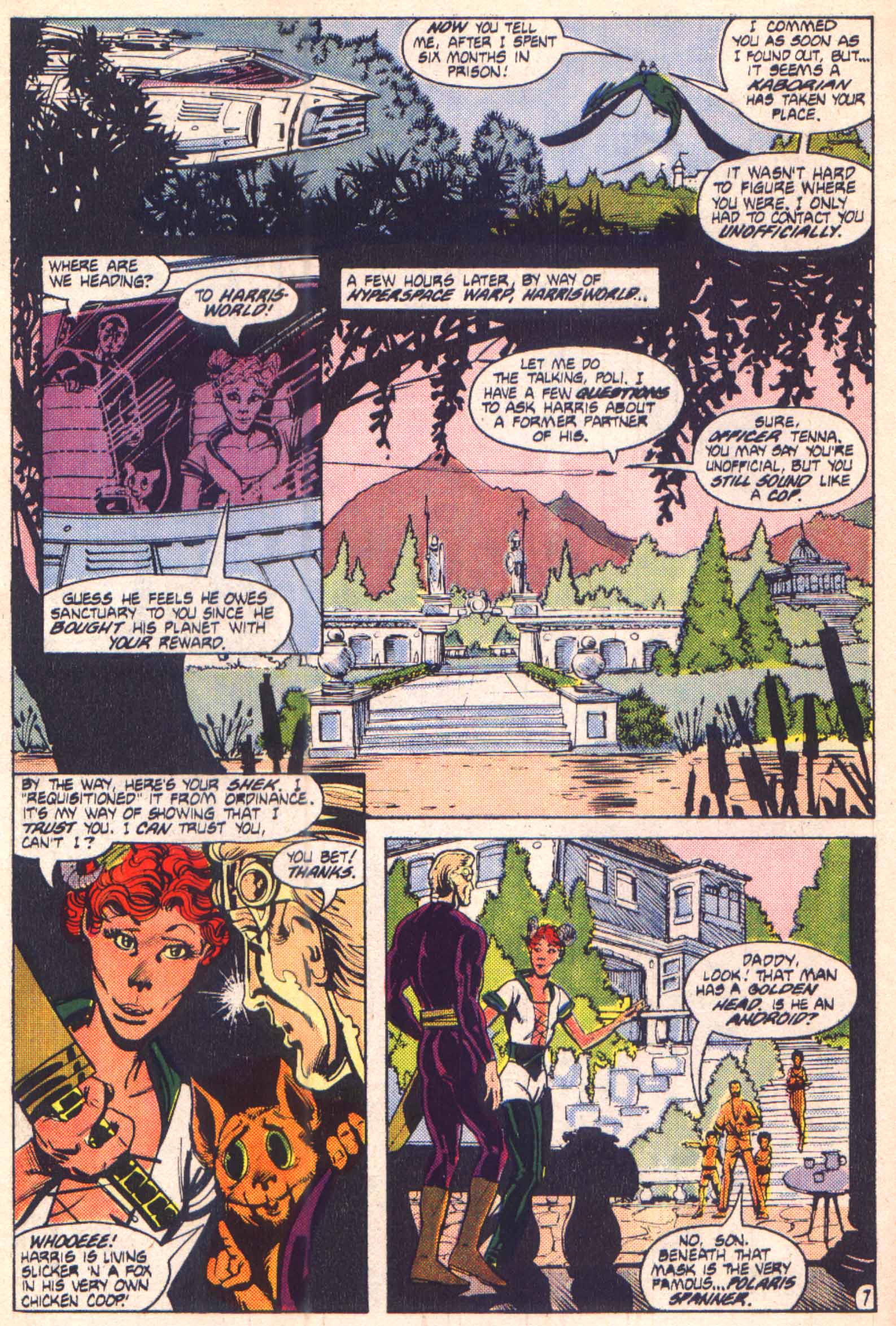 Read online Spanner's Galaxy comic -  Issue #6 - 8