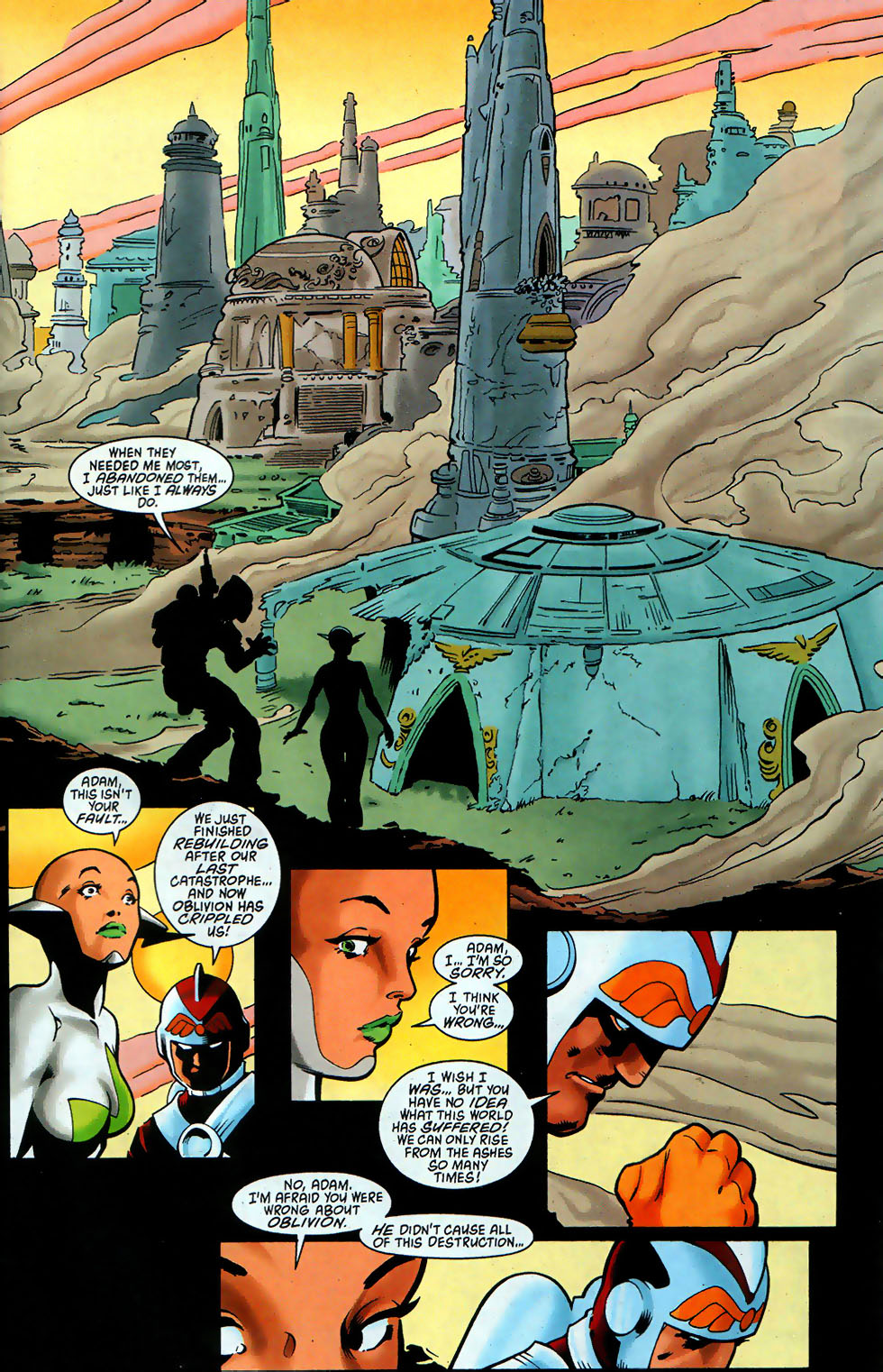 Read online Green Lantern/Adam Strange comic -  Issue # Full - 6