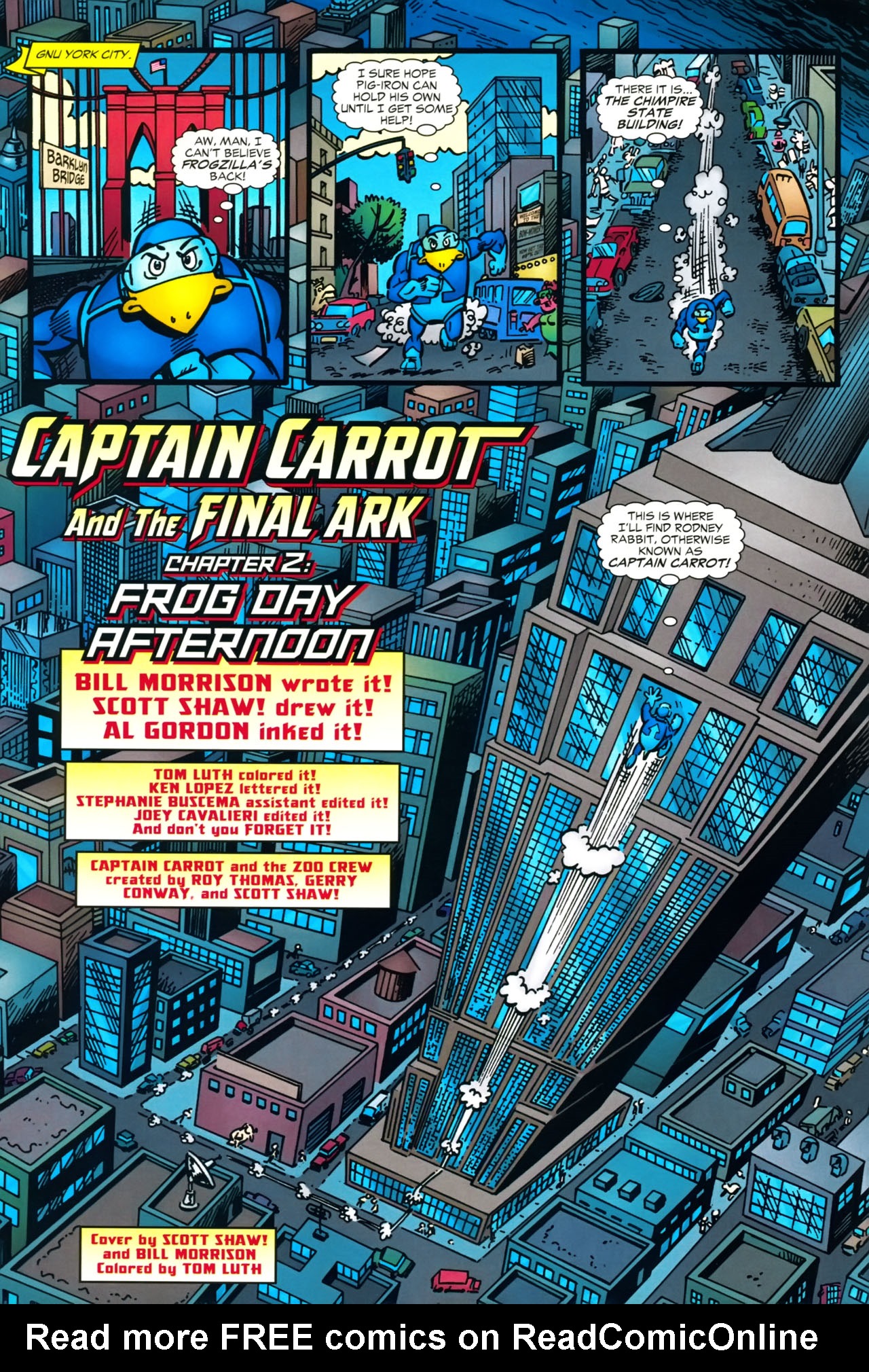 Read online Captain Carrot and the Final Ark comic -  Issue #2 - 2