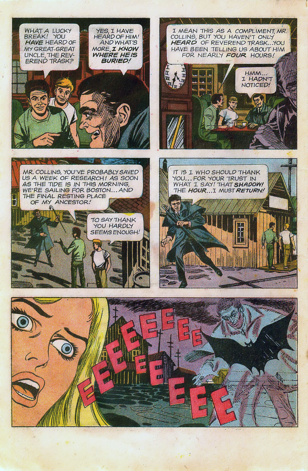 Read online Dark Shadows (1969) comic -  Issue #1 - 6