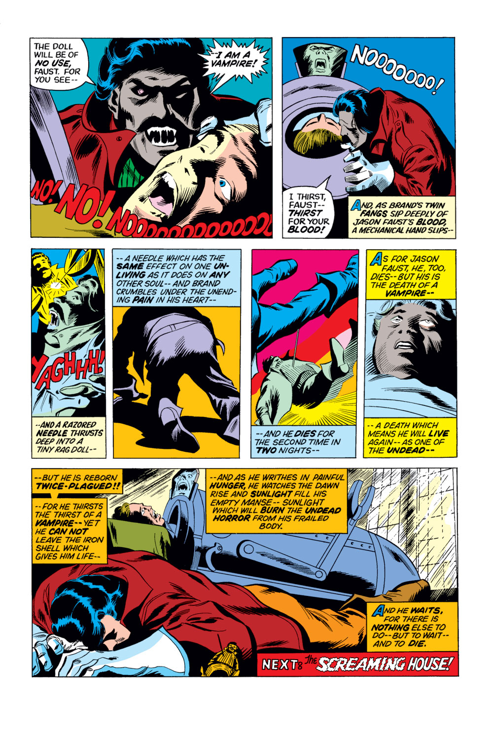 Read online Tomb of Dracula (1972) comic -  Issue #11 - 20