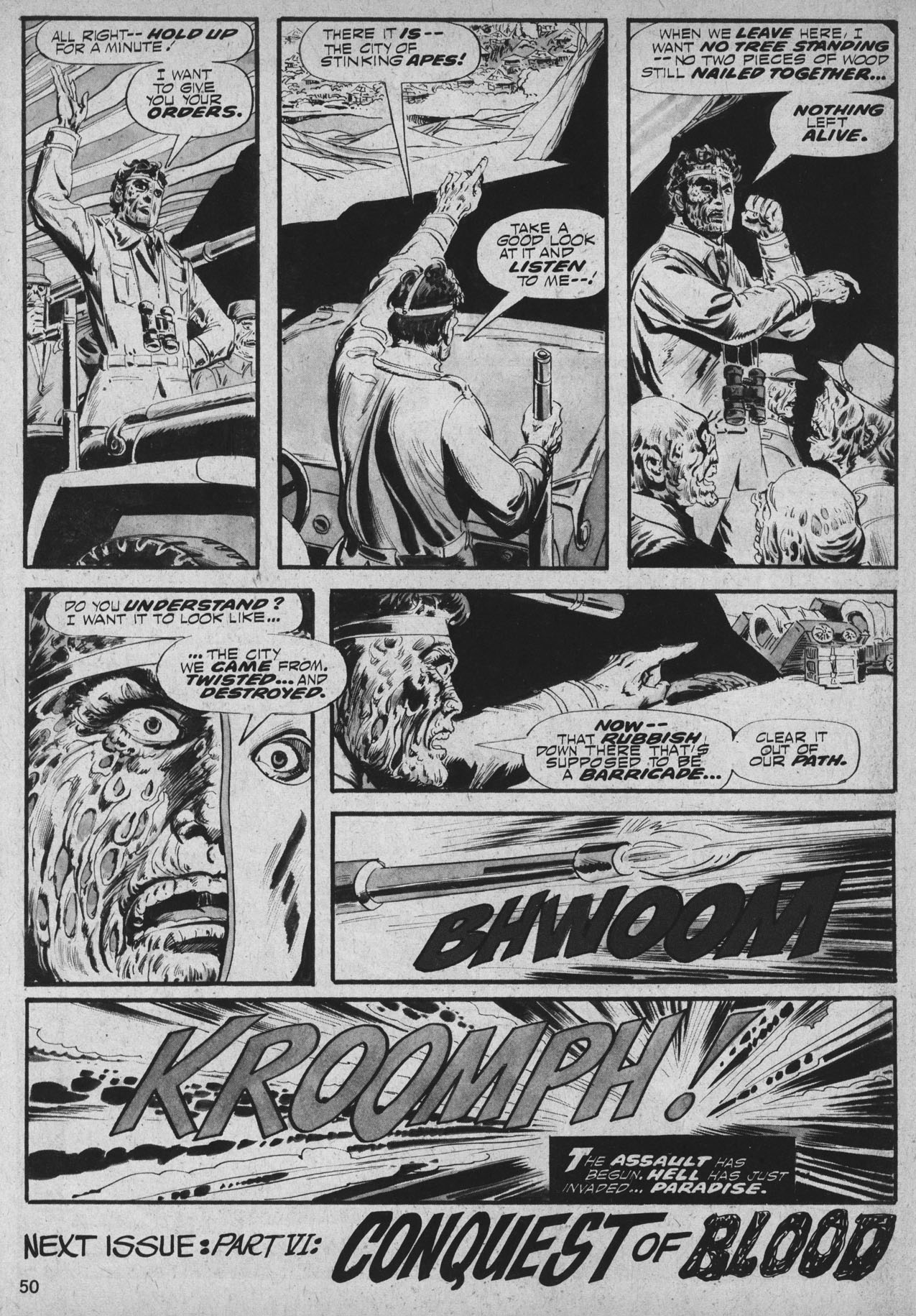 Read online Planet of the Apes comic -  Issue #26 - 50