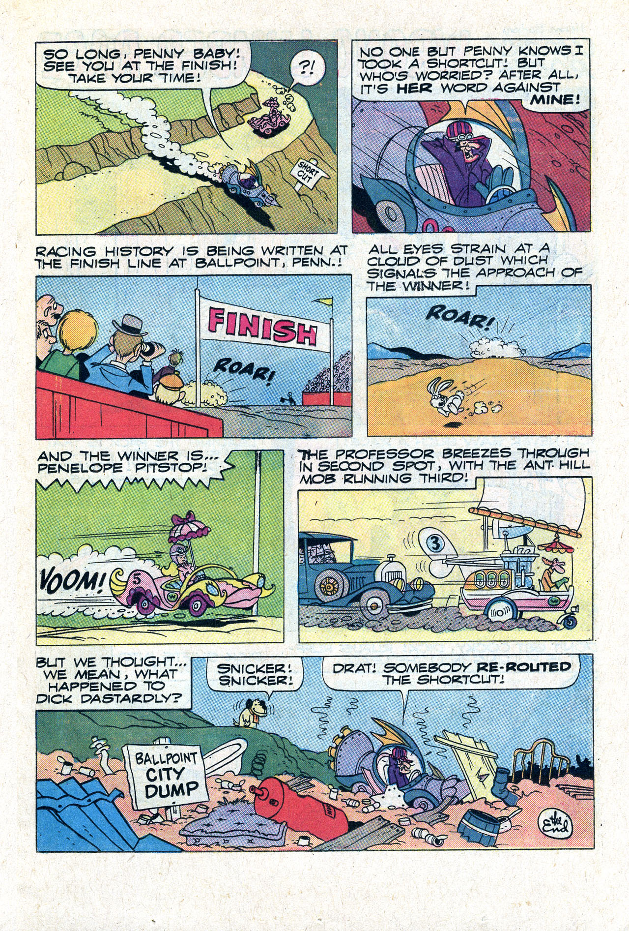 Read online Hanna-Barbera Wacky Races comic -  Issue #5 - 9