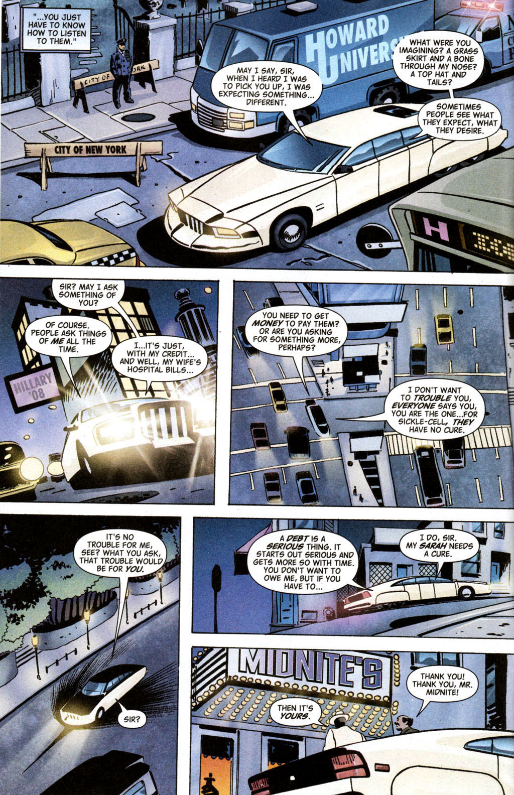 Read online John Constantine - Hellblazer Special: Papa Midnite comic -  Issue #1 - 3