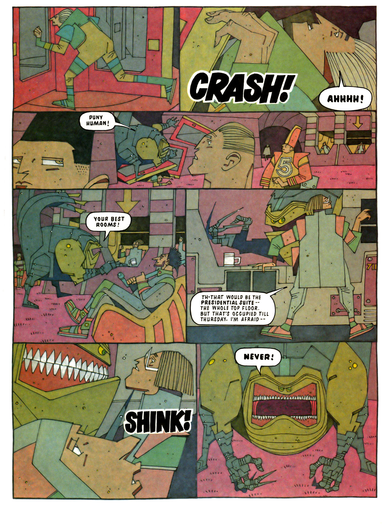 Read online Judge Dredd: The Megazine (vol. 2) comic -  Issue #53 - 5