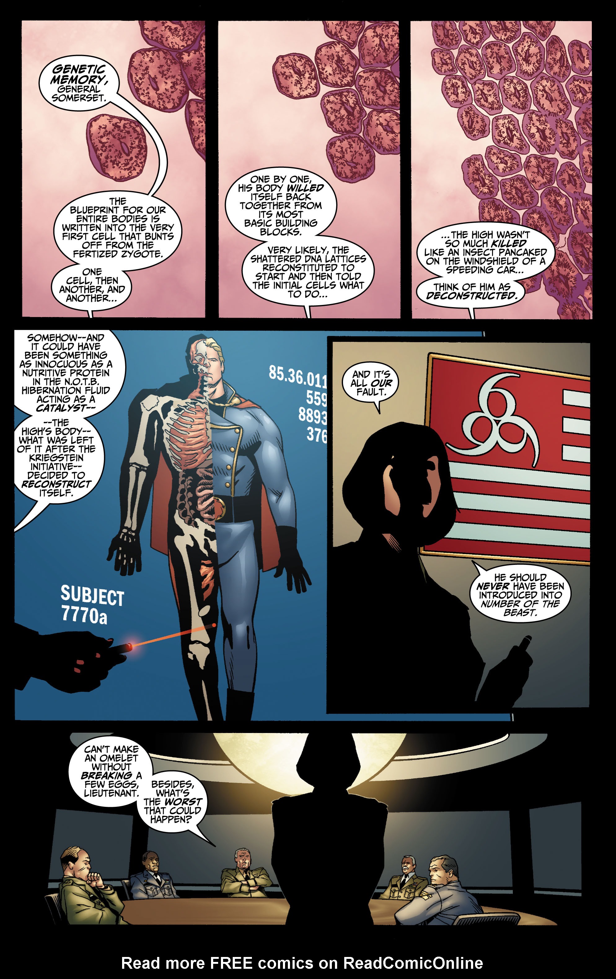 Read online Number of the Beast comic -  Issue #4 - 4