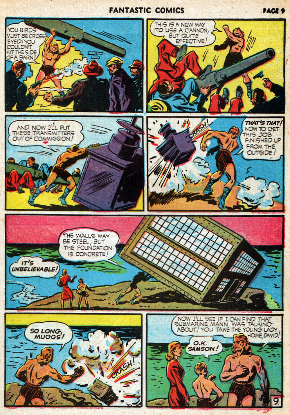 Read online Fantastic Comics comic -  Issue #20 - 10