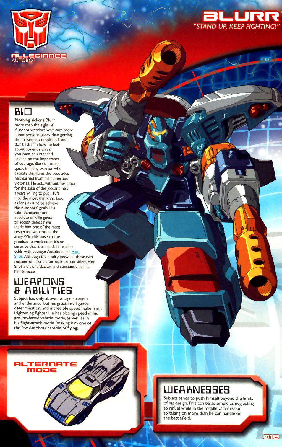 Read online More Than Meets The Eye: Transformers Armada comic -  Issue #1 - 22