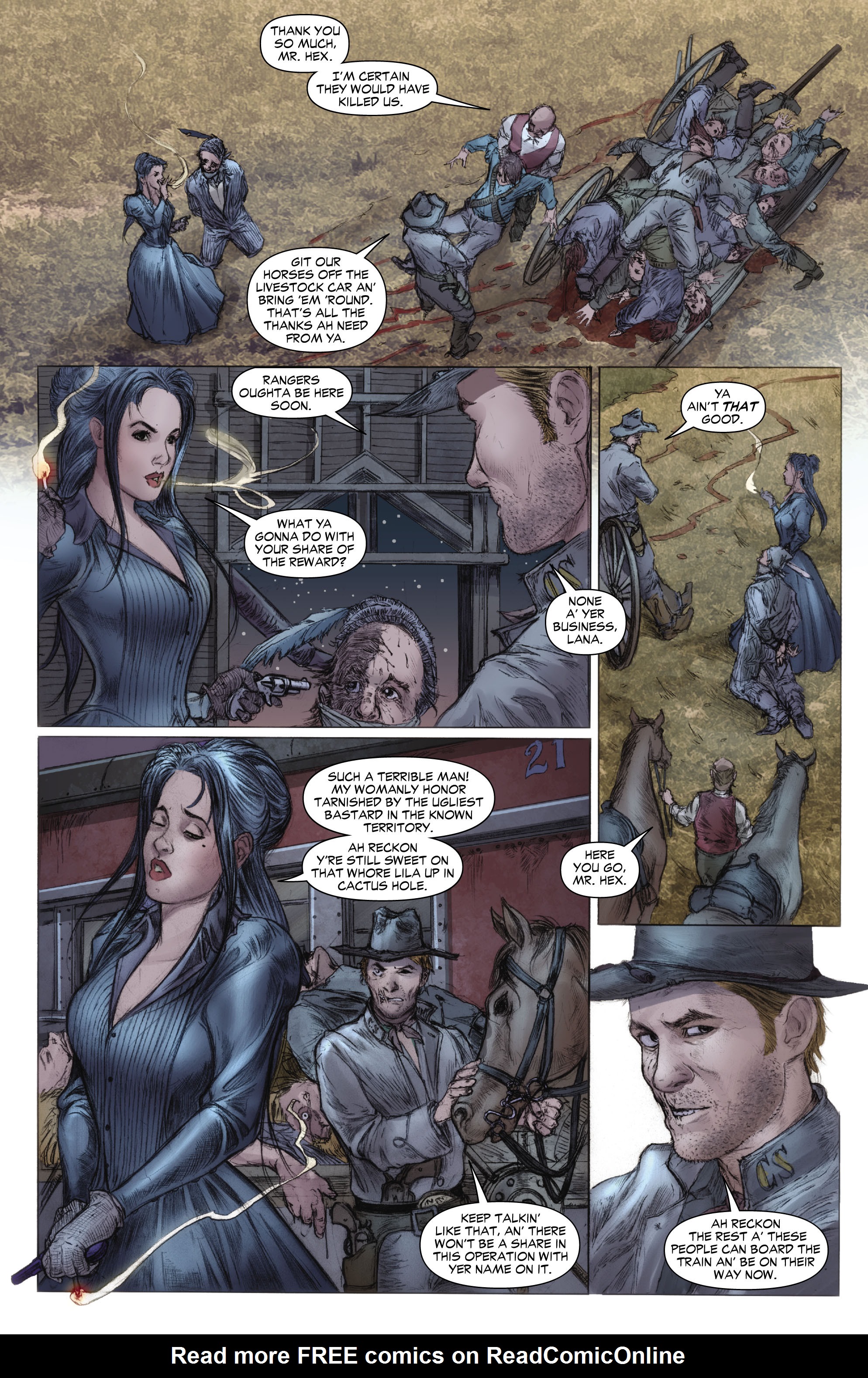 Read online Jonah Hex (2006) comic -  Issue #53 - 18