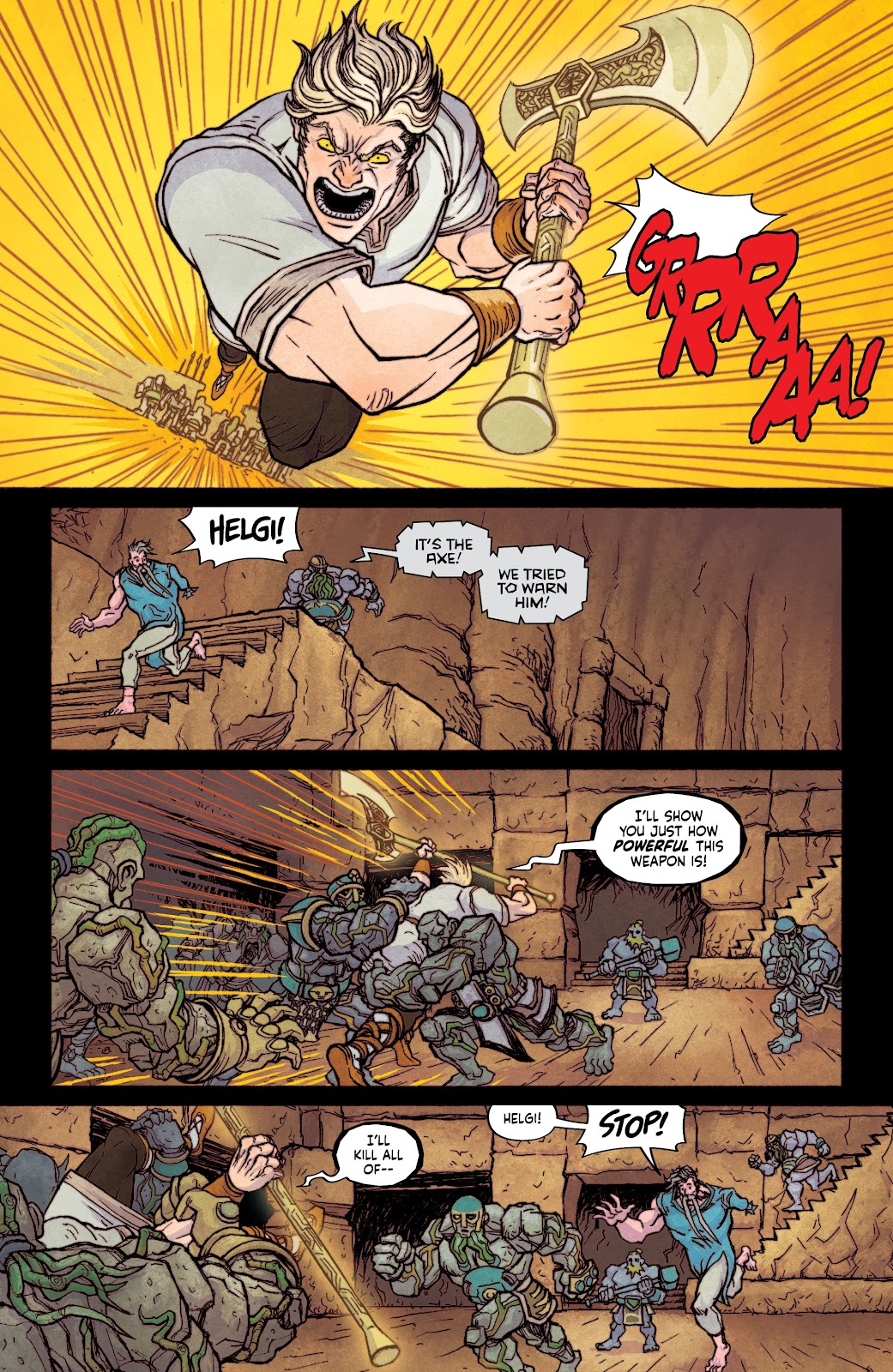 Beware the Eye of Odin issue 2 - Page 30