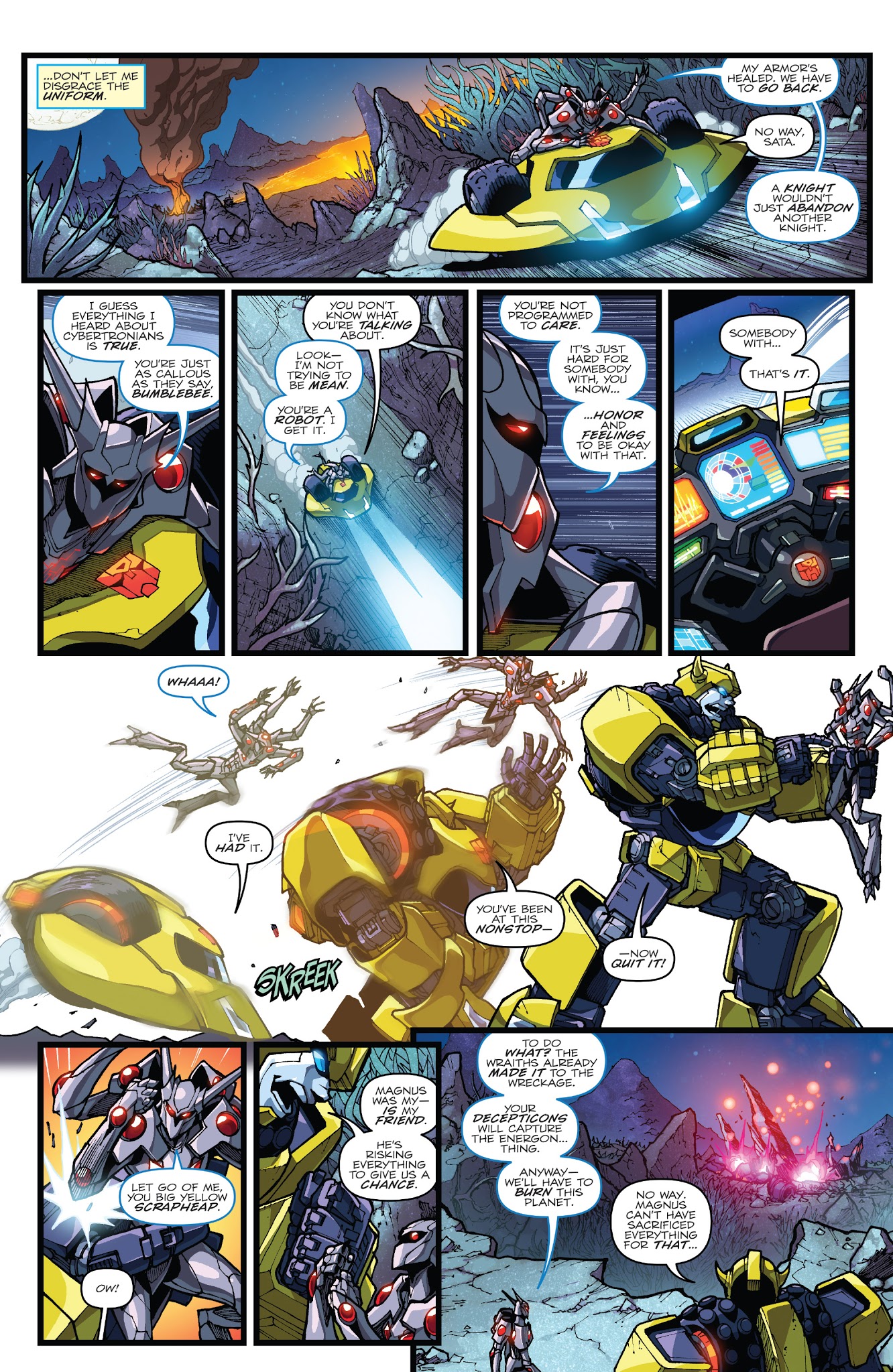 Read online ROM vs. Transformers: Shining Armor comic -  Issue # _TPB 1 - 77