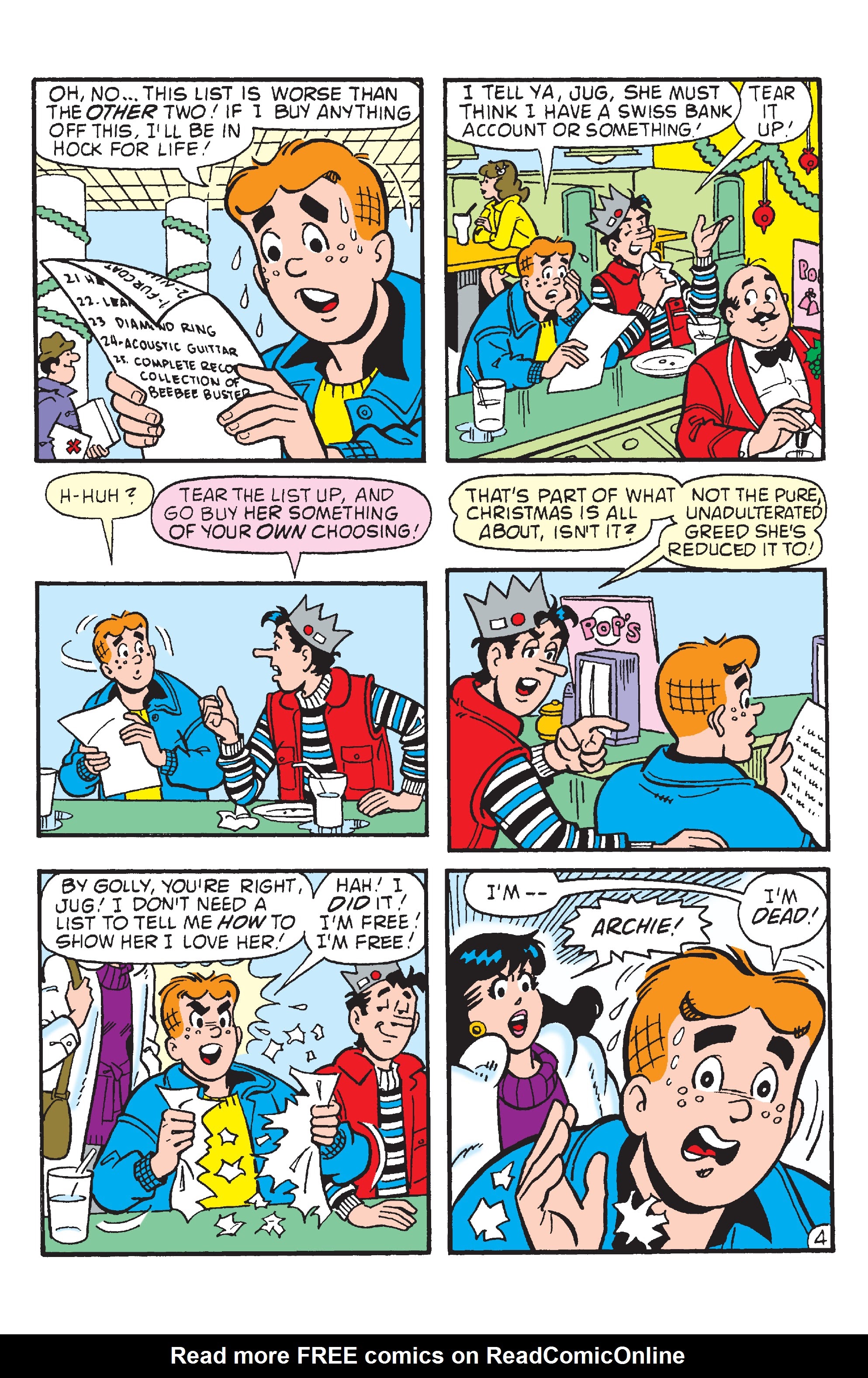 Read online Archie & Friends (2019) comic -  Issue # Christmas Calamity - 22