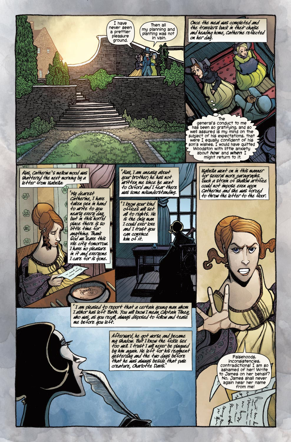 Read online Northanger Abbey comic -  Issue #5 - 9