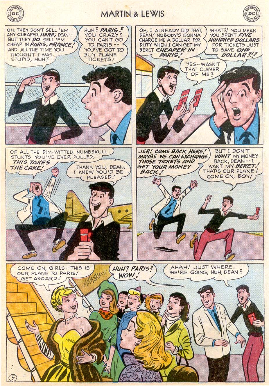 Read online The Adventures of Dean Martin and Jerry Lewis comic -  Issue #35 - 7
