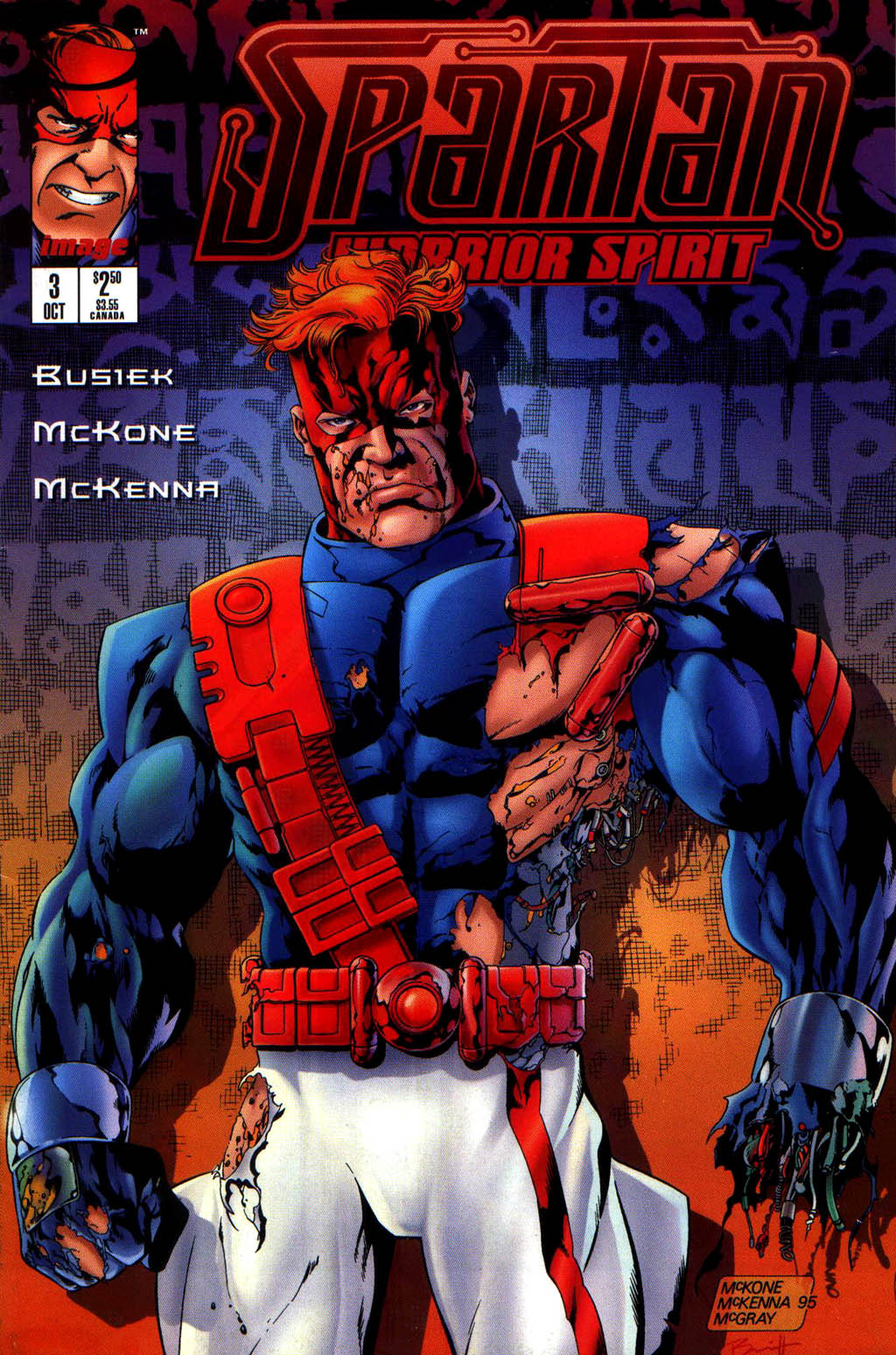 Read online Spartan: Warrior Spirit comic -  Issue #3 - 1