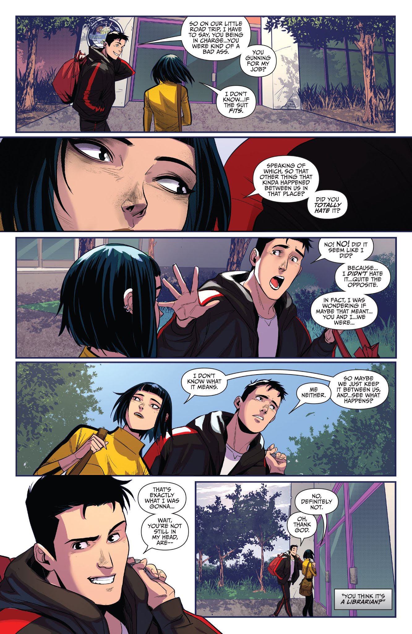 Read online Saban's Go Go Power Rangers comic -  Issue #16 - 22