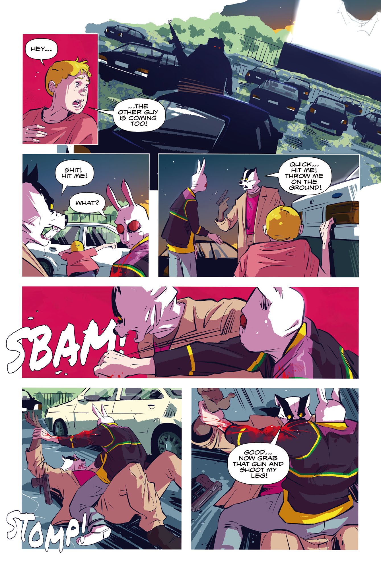 Read online Hotline Miami Wildlife comic -  Issue #8 - 25