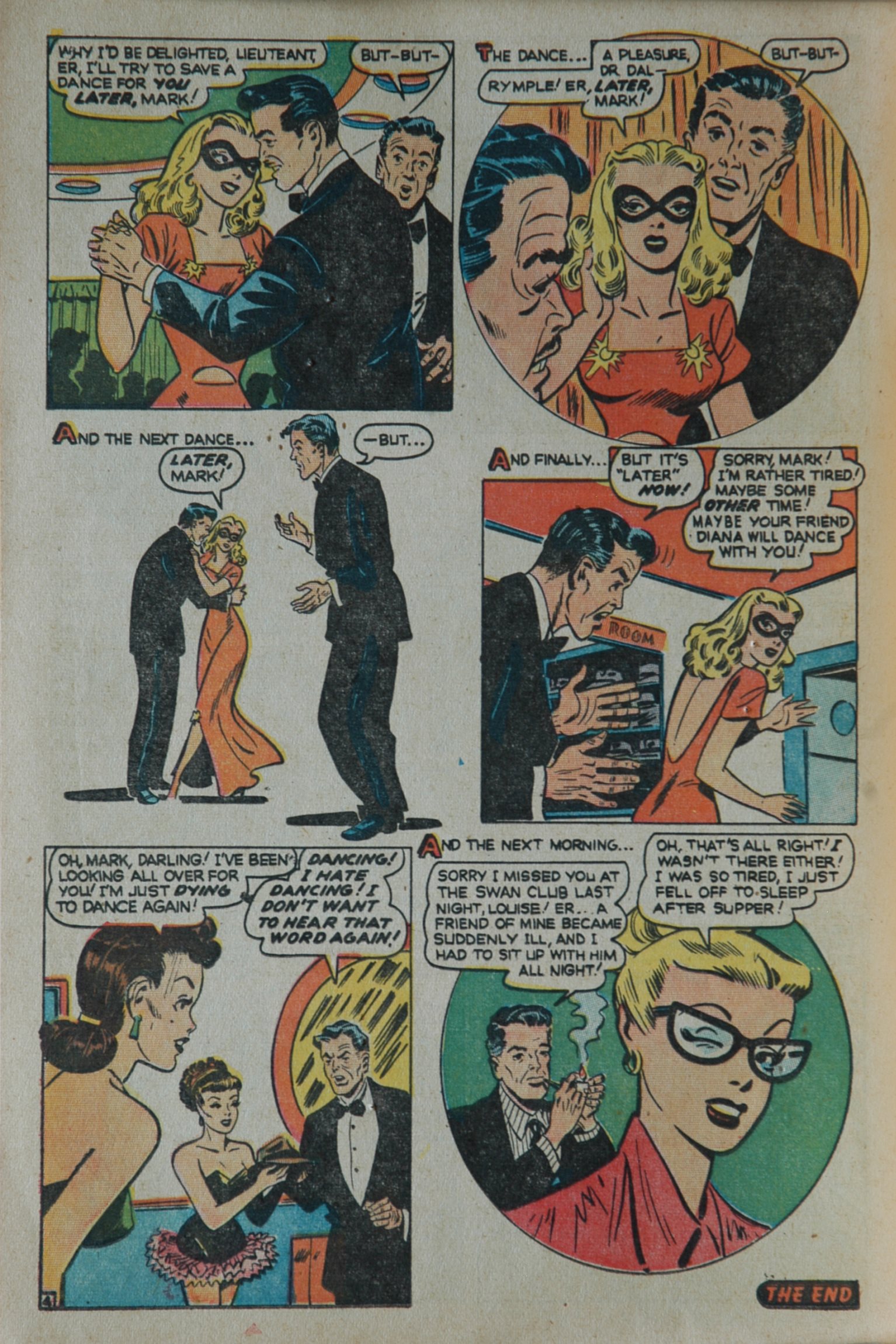 Read online Blonde Phantom Comics comic -  Issue #17 - 14