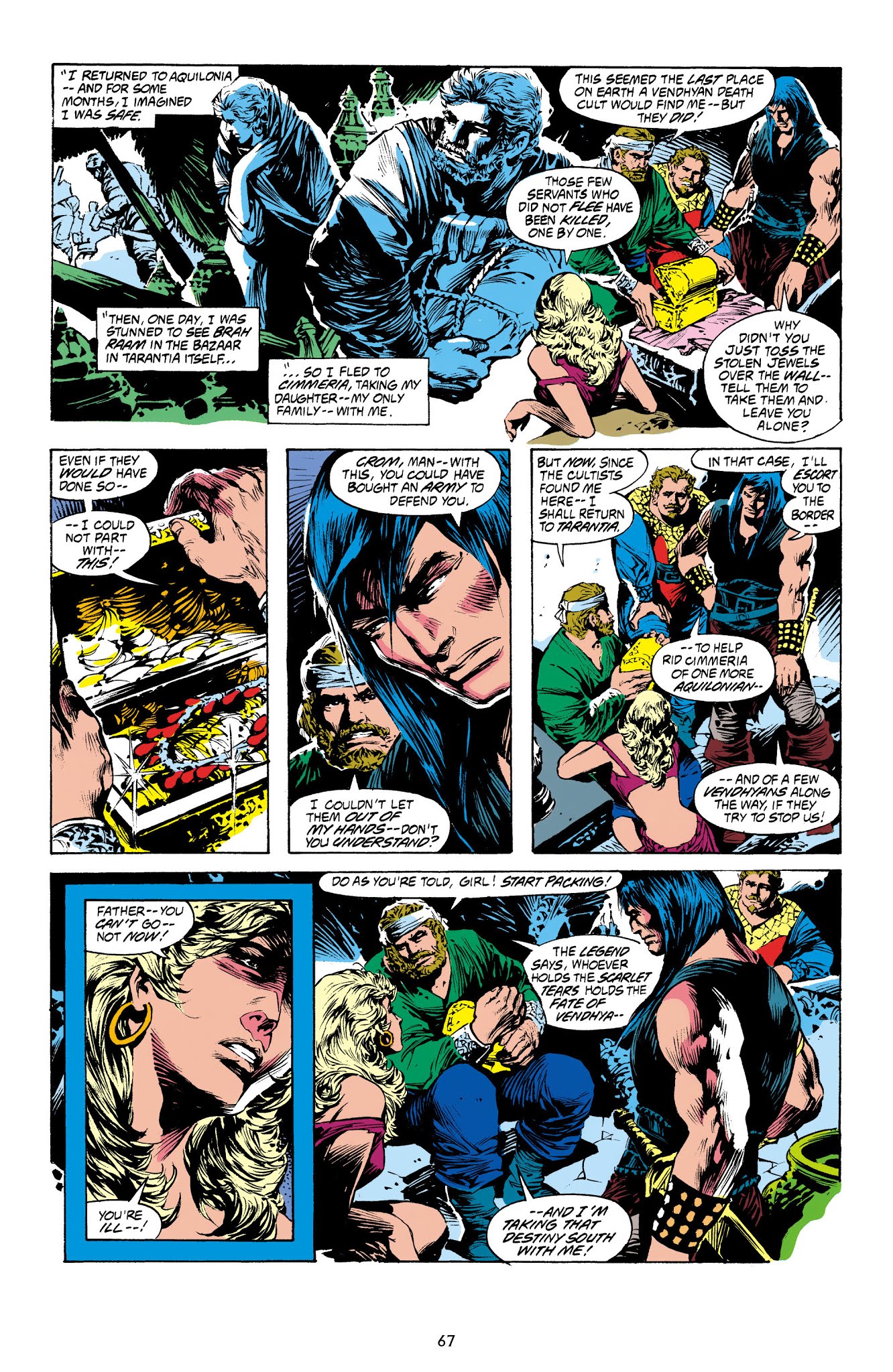 Read online The Chronicles of Conan comic -  Issue # TPB 33 (Part 1) - 69