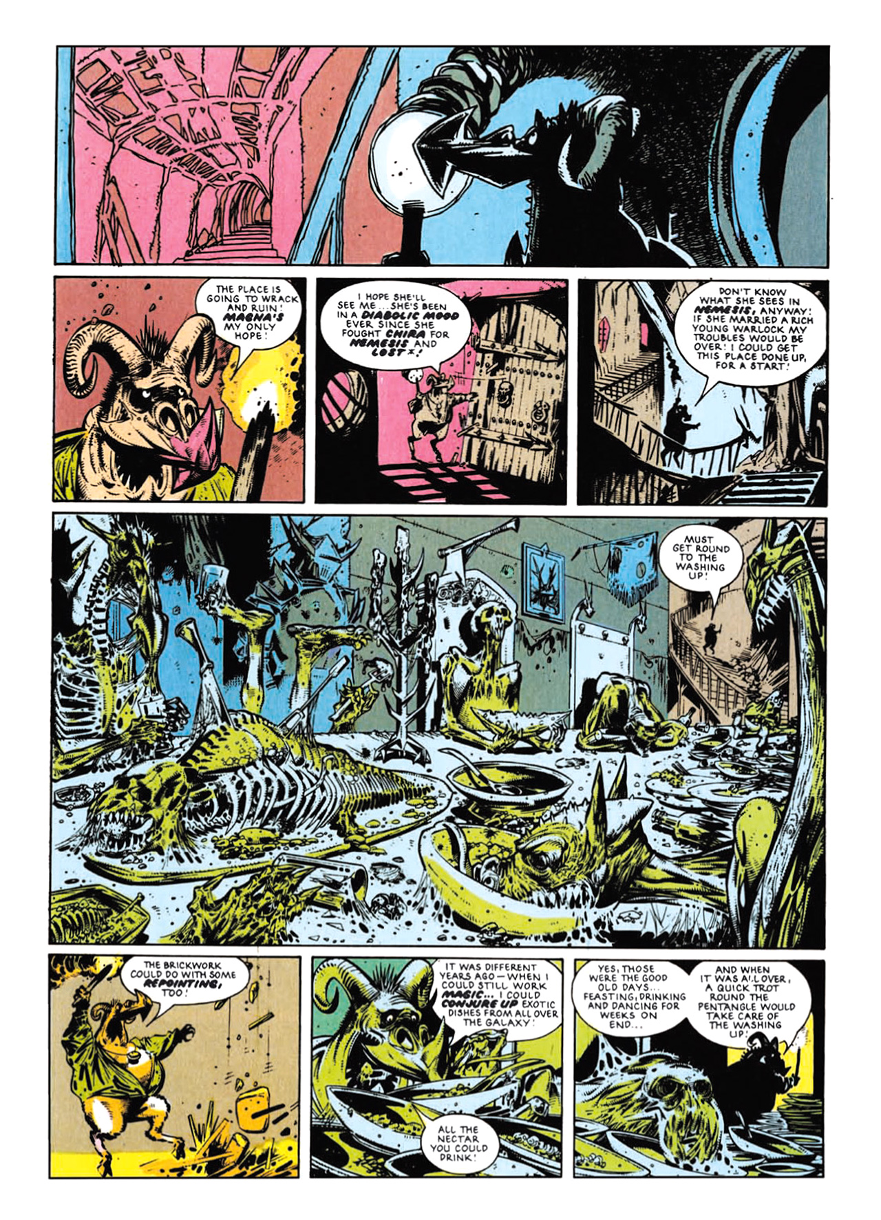 Read online Nemesis The Warlock comic -  Issue # TPB Deviant Edition - 159