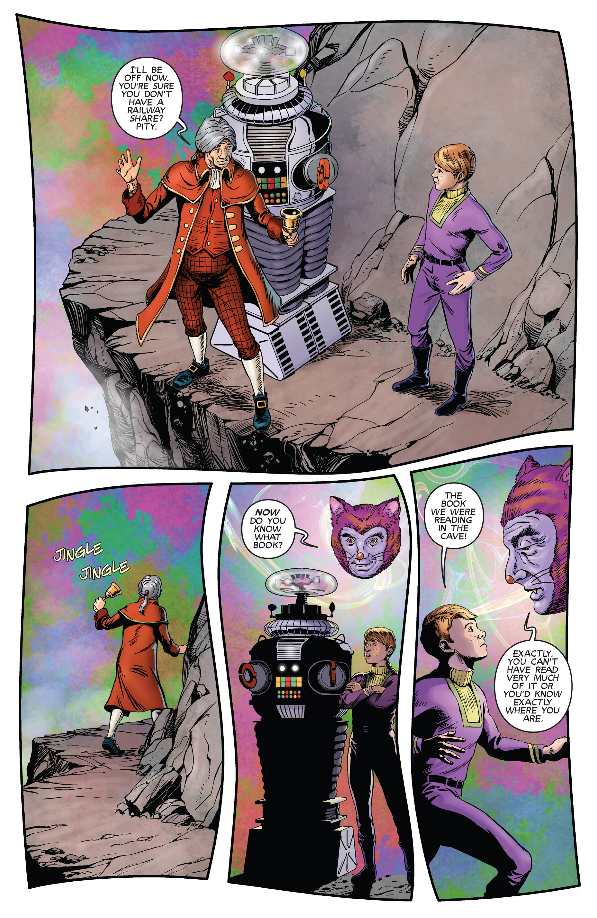 Read online Irwin Allen's Lost In Space: The Lost Adventures comic -  Issue #5 - 6
