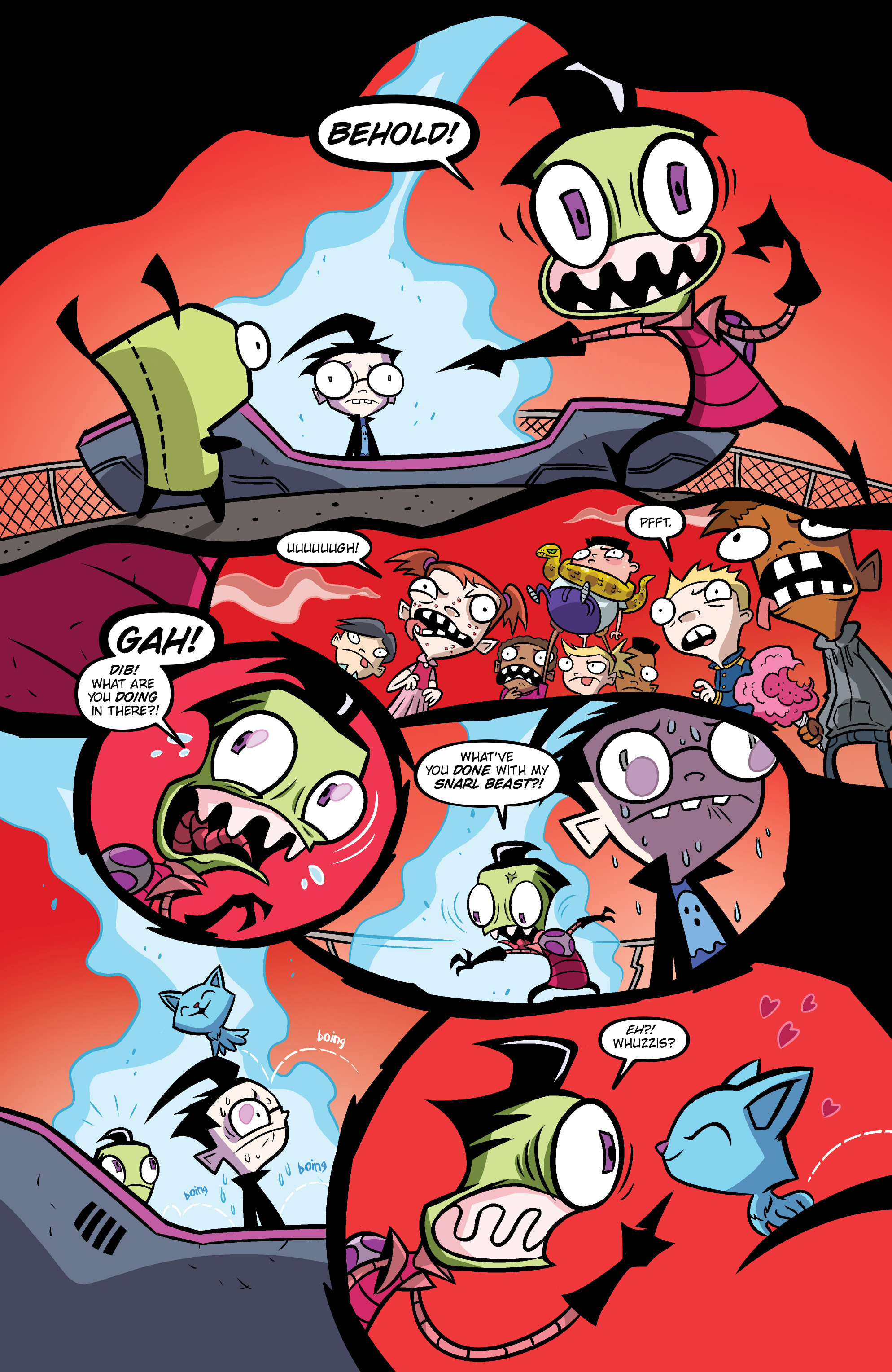 Read online Invader Zim comic -  Issue # _TPB 2 - 129