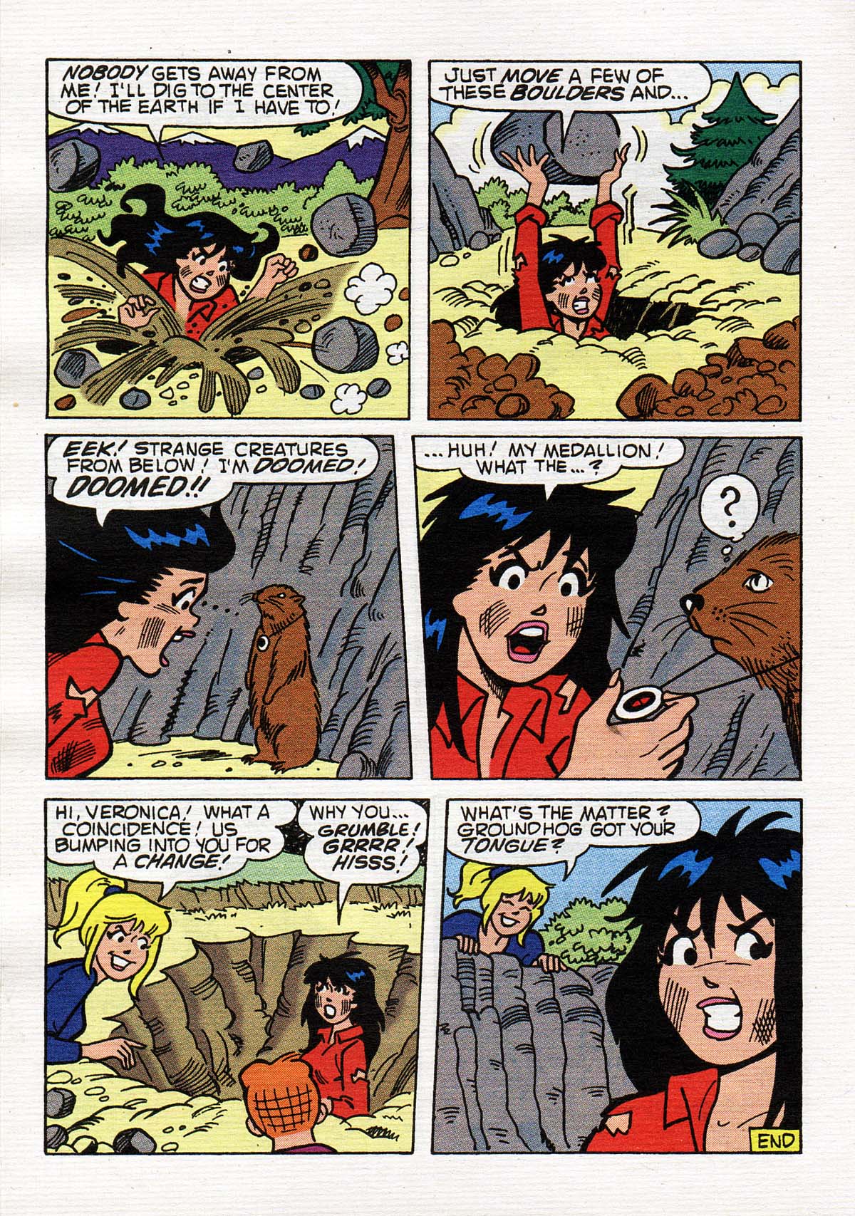 Read online Betty and Veronica Digest Magazine comic -  Issue #124 - 81