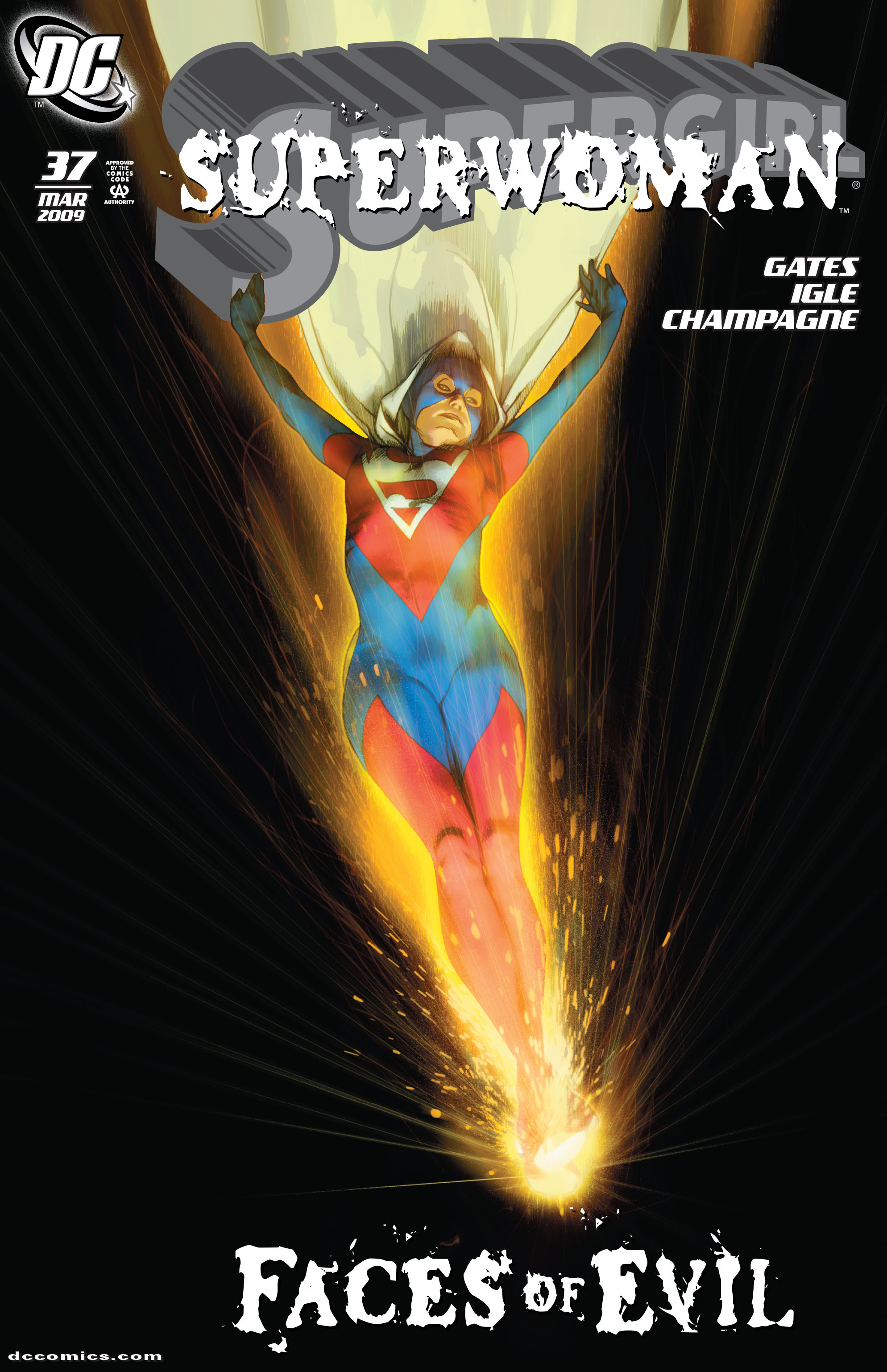 Read online Supergirl (2005) comic -  Issue #37 - 1