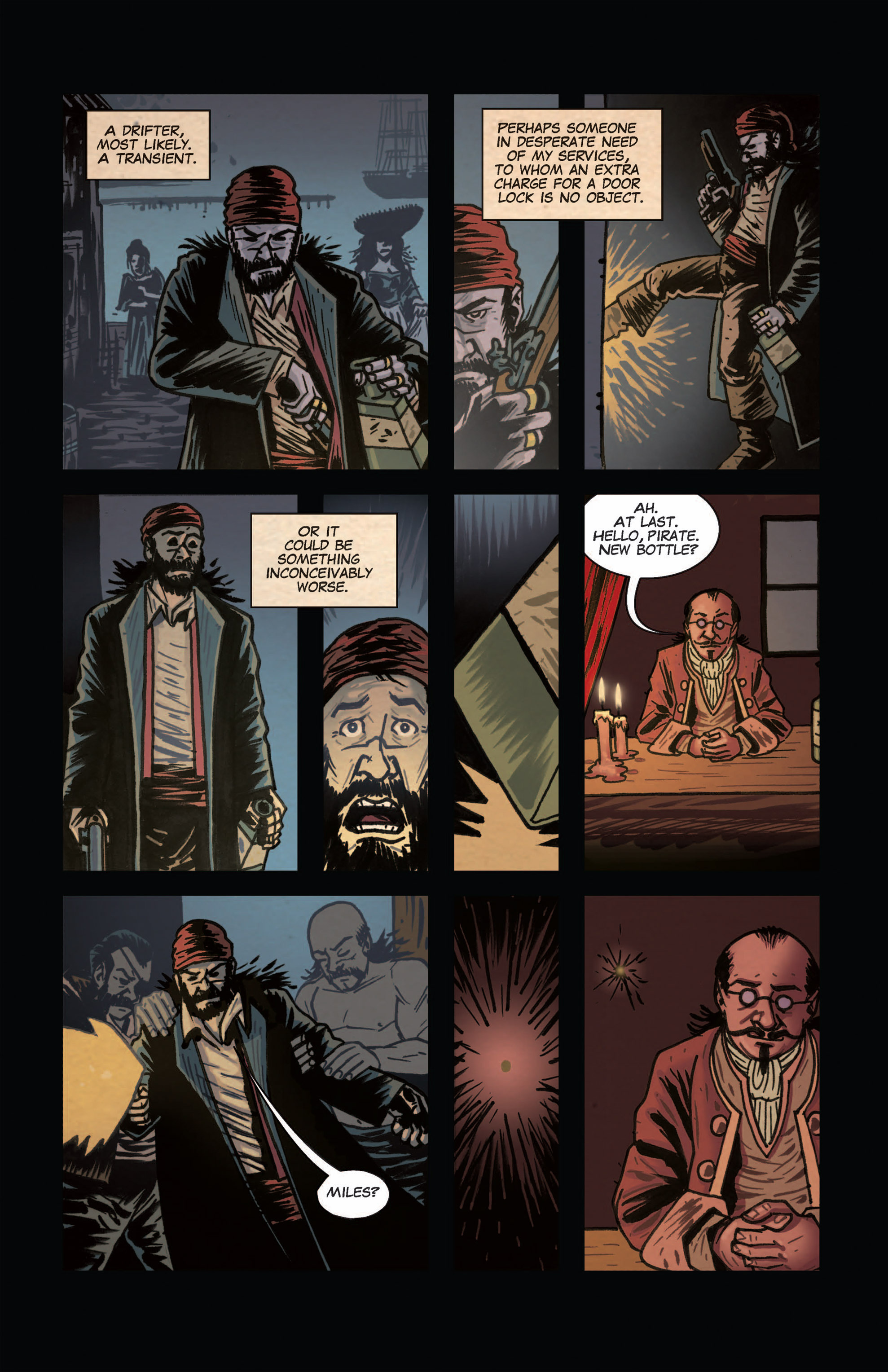 Read online Pirate Eye: Exiled From Exile comic -  Issue #1 - 9