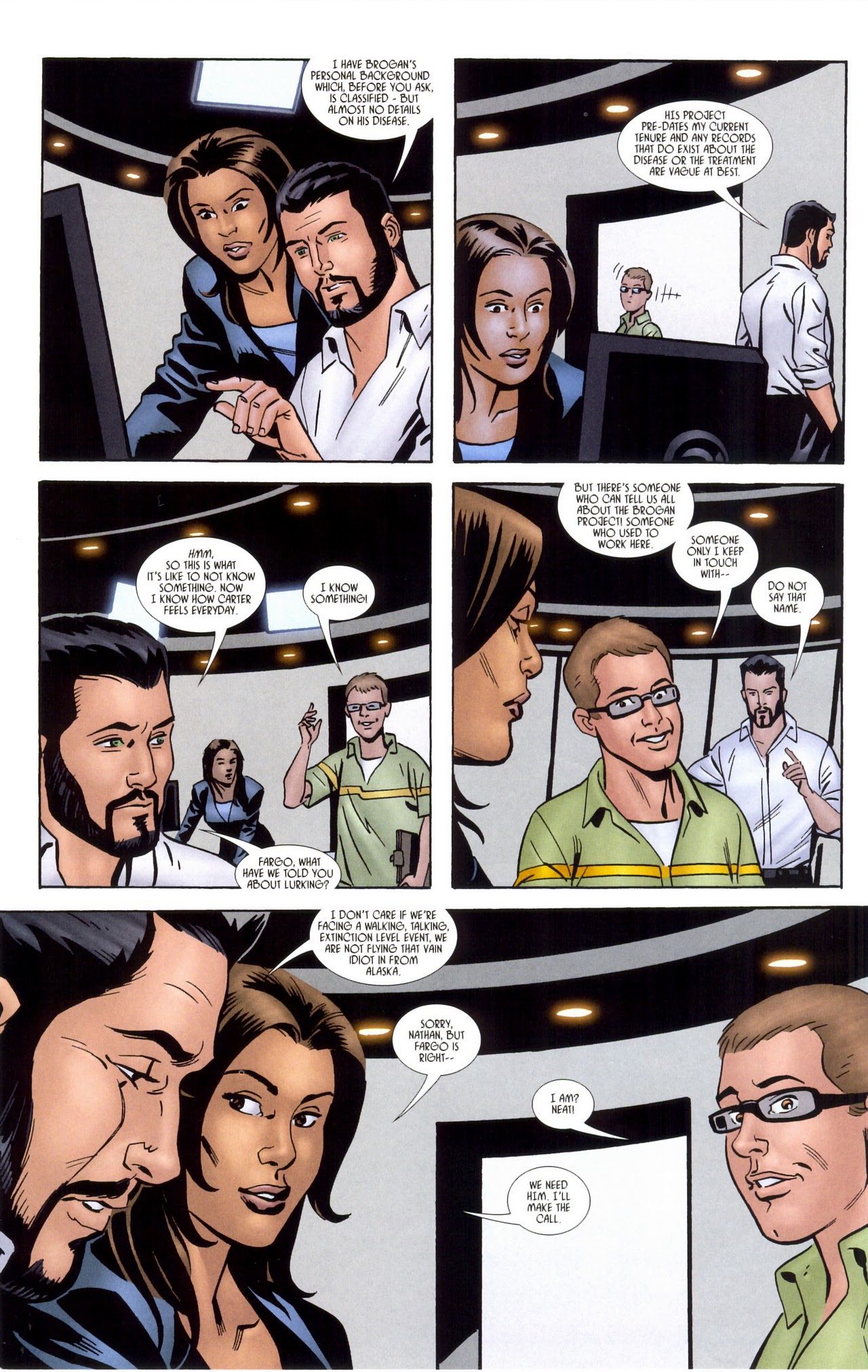 Read online Eureka comic -  Issue #1 - 22