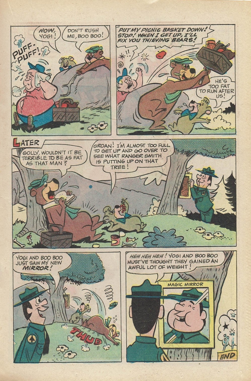 Read online Yogi Bear (1970) comic -  Issue #11 - 17
