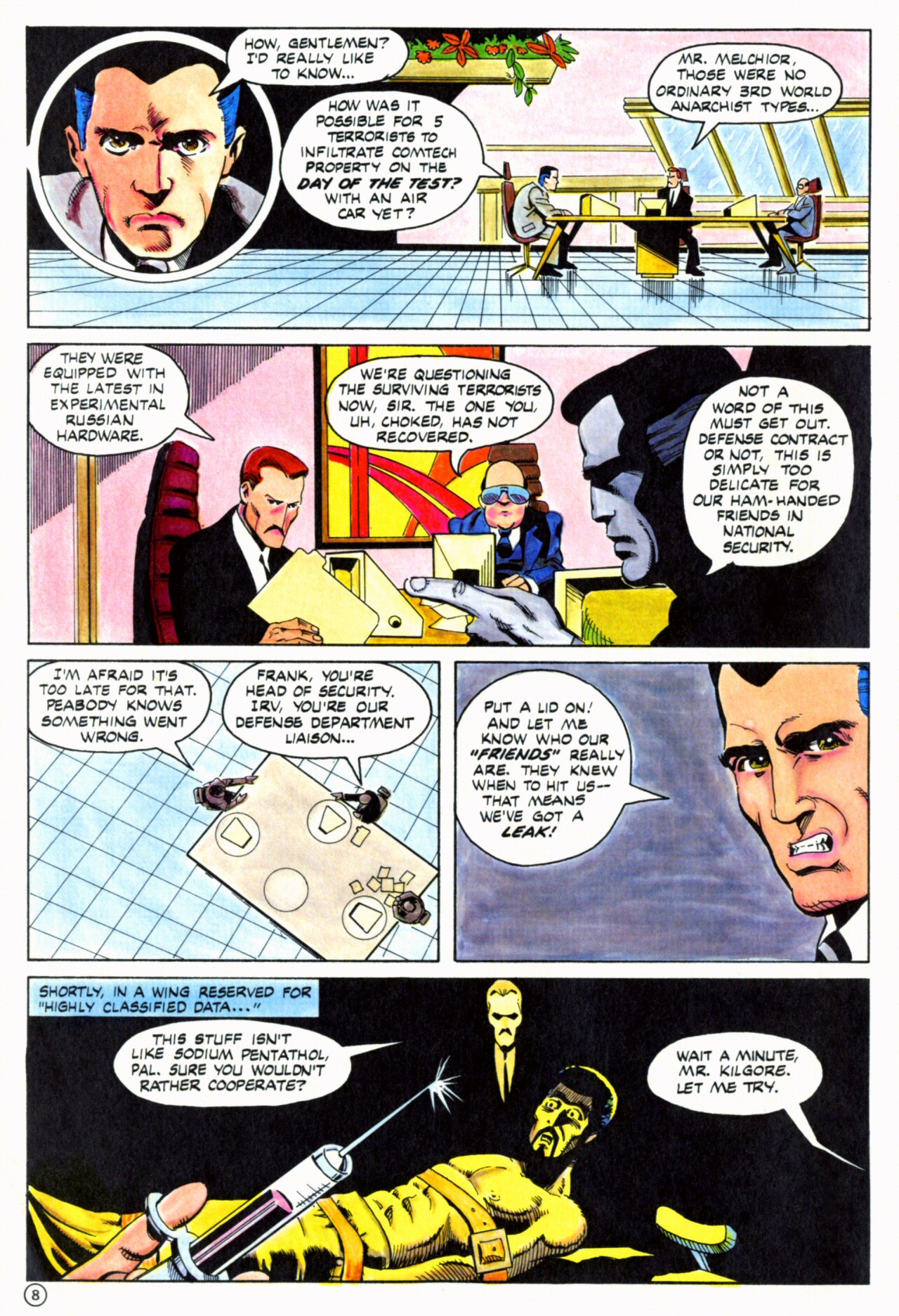 Read online Vanguard Illustrated comic -  Issue #4 - 10