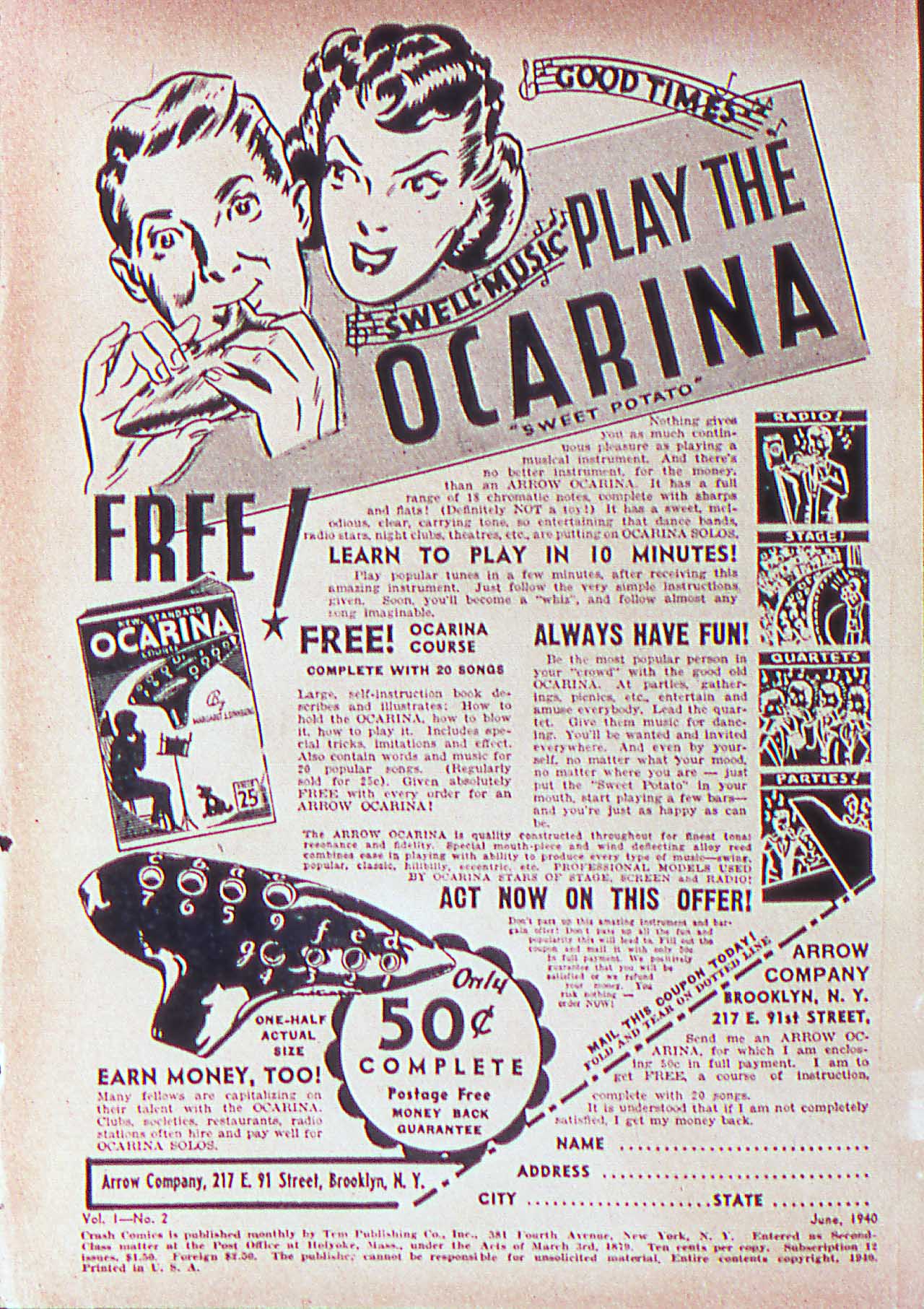 Read online Crash Comics Adventures comic -  Issue #2 - 2