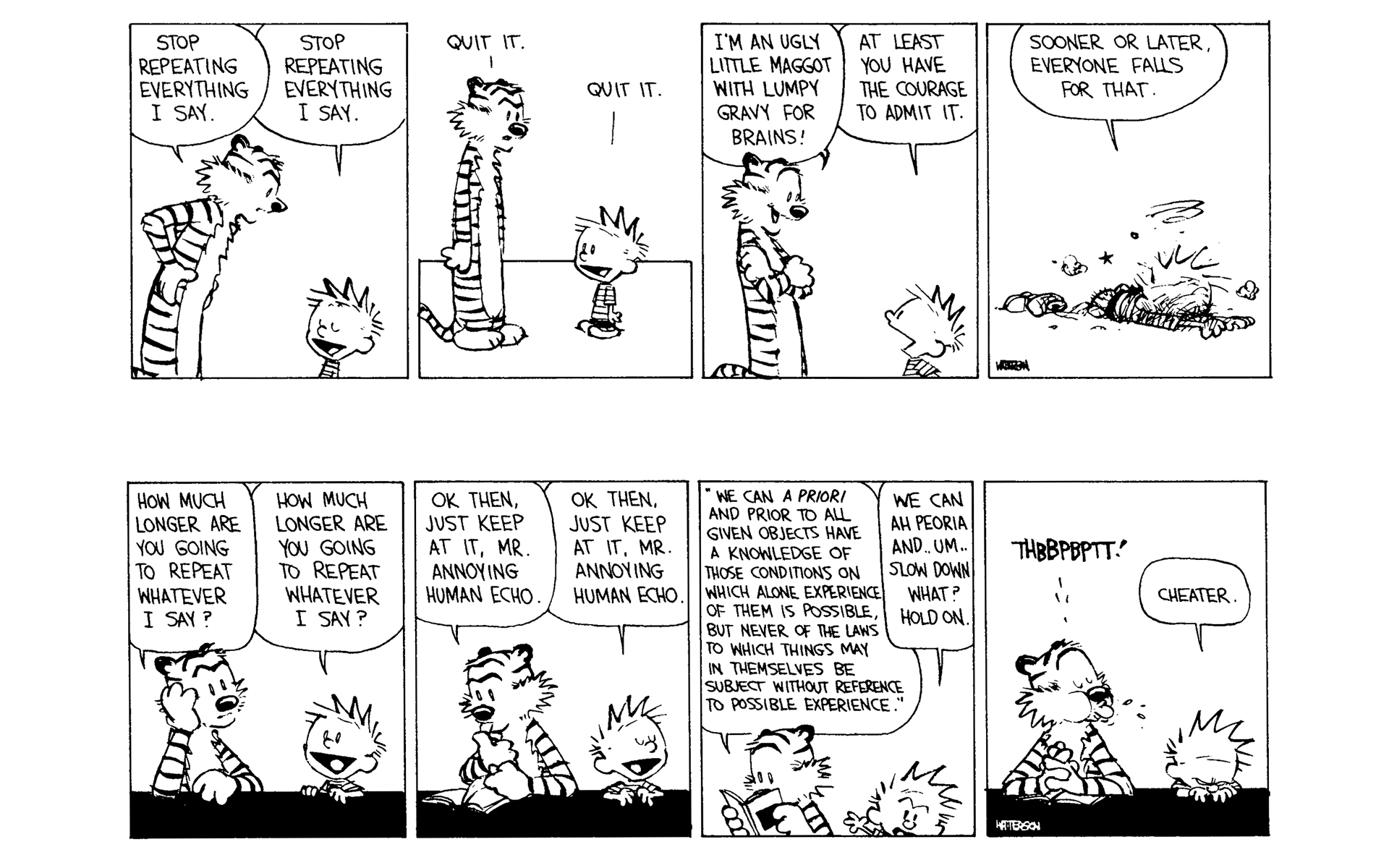 Read online Calvin and Hobbes comic -  Issue #10 - 93
