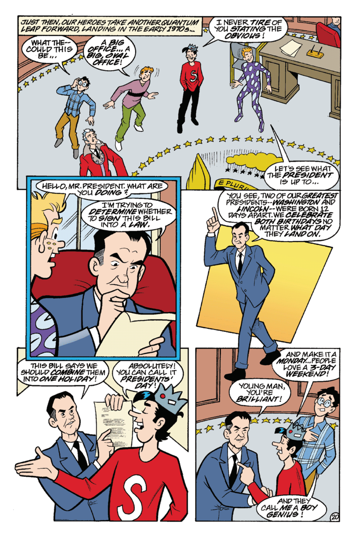 Read online Archie's Weird Mysteries comic -  Issue #20 - 23