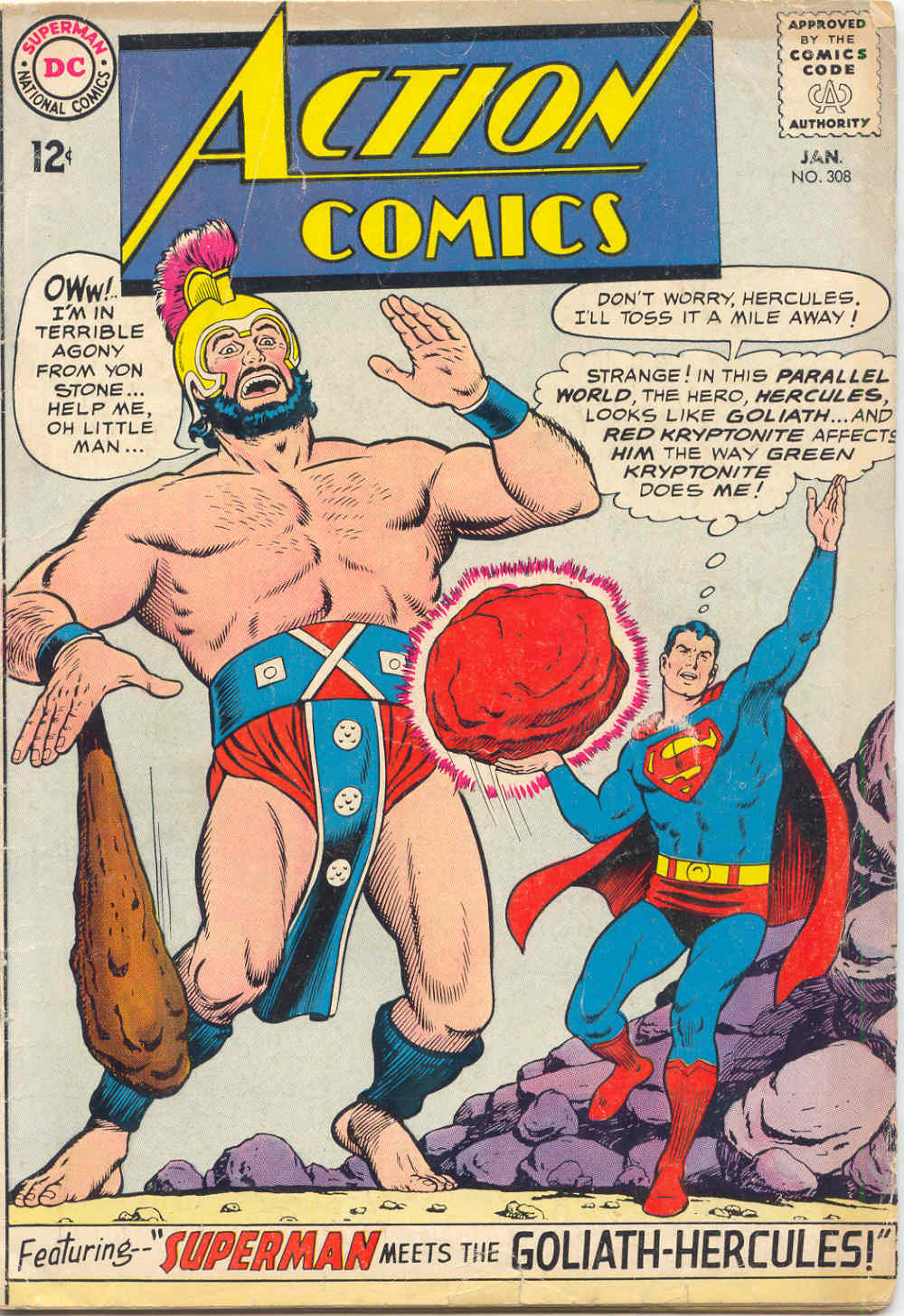 Read online Action Comics (1938) comic -  Issue #308 - 1