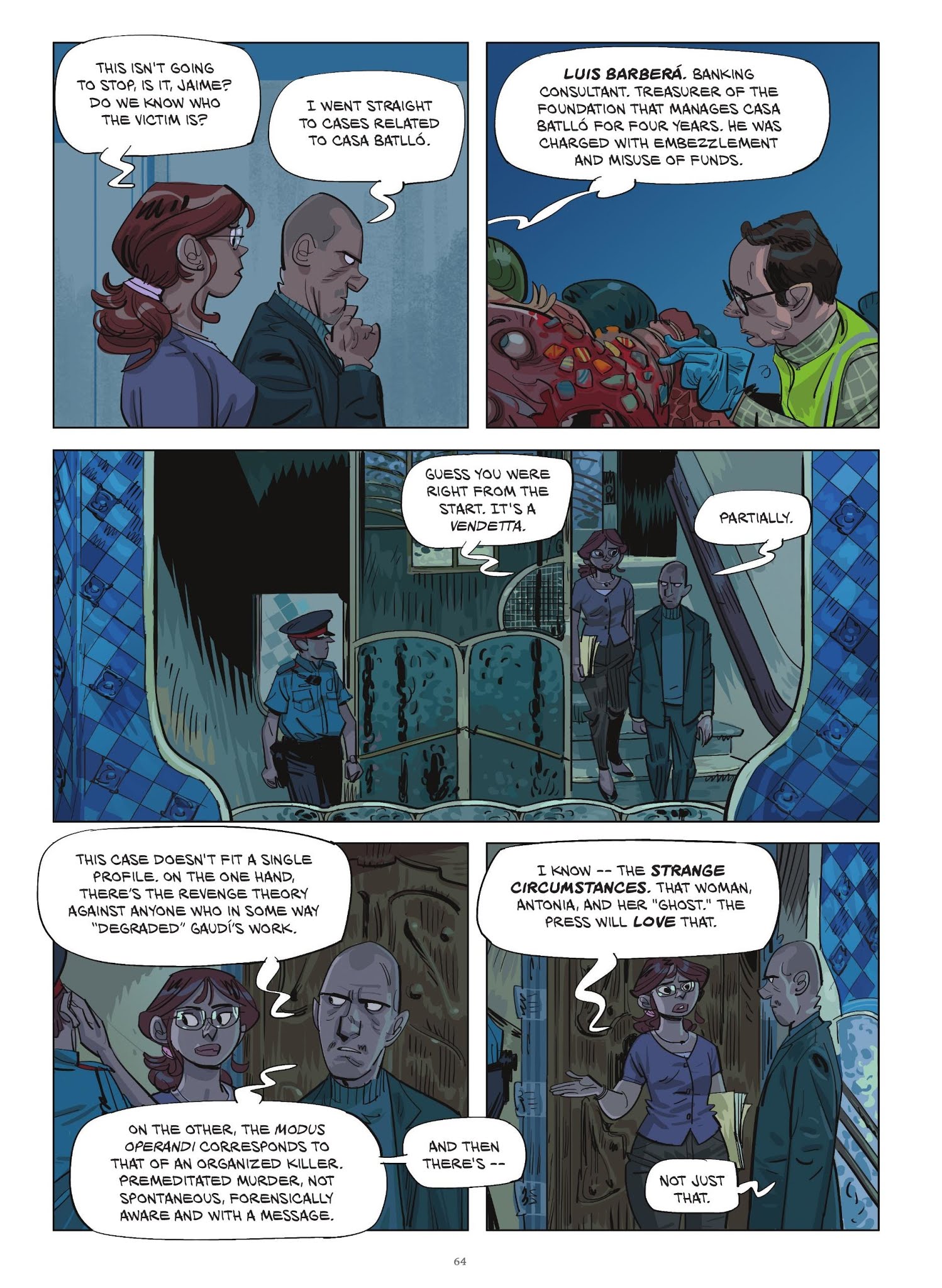 Read online The Ghost of Gaudi comic -  Issue # TPB - 64
