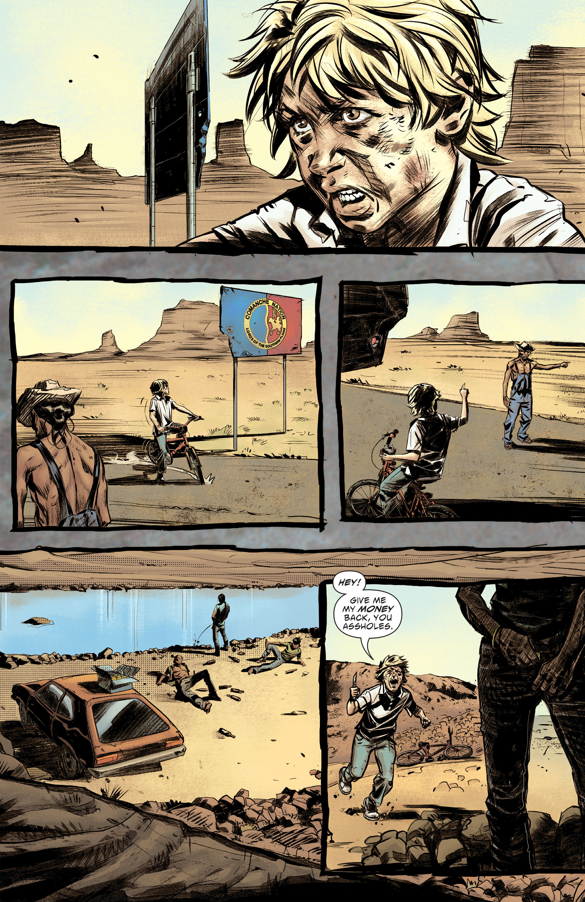 Read online Scalped: The Deluxe Edition comic -  Issue #3 - 43
