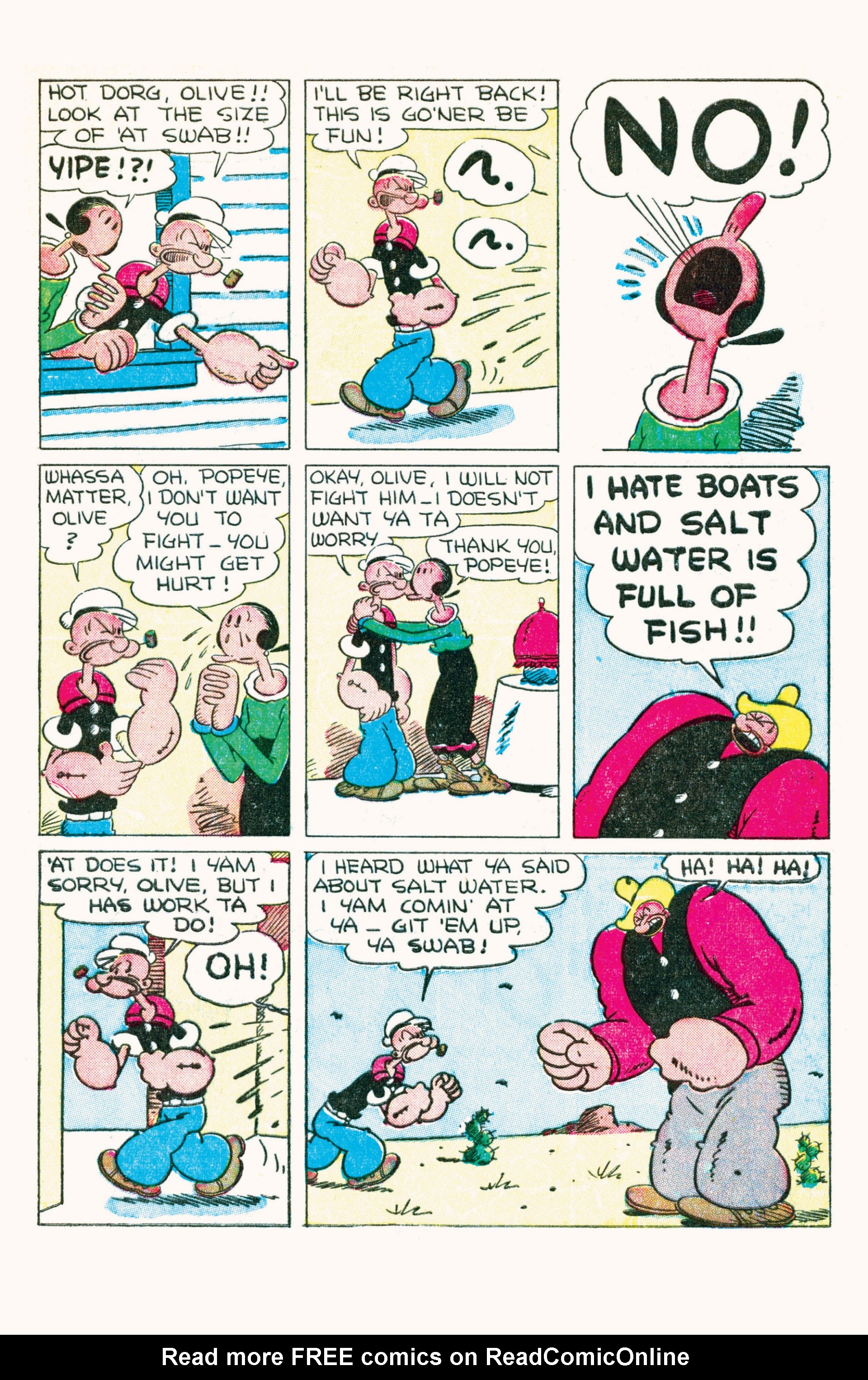 Read online Classic Popeye comic -  Issue #4 - 13