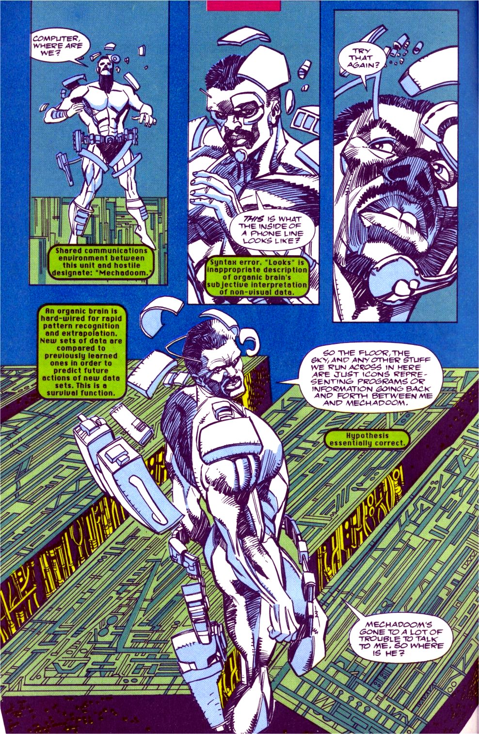 Read online Deathlok (1991) comic -  Issue #4 - 5
