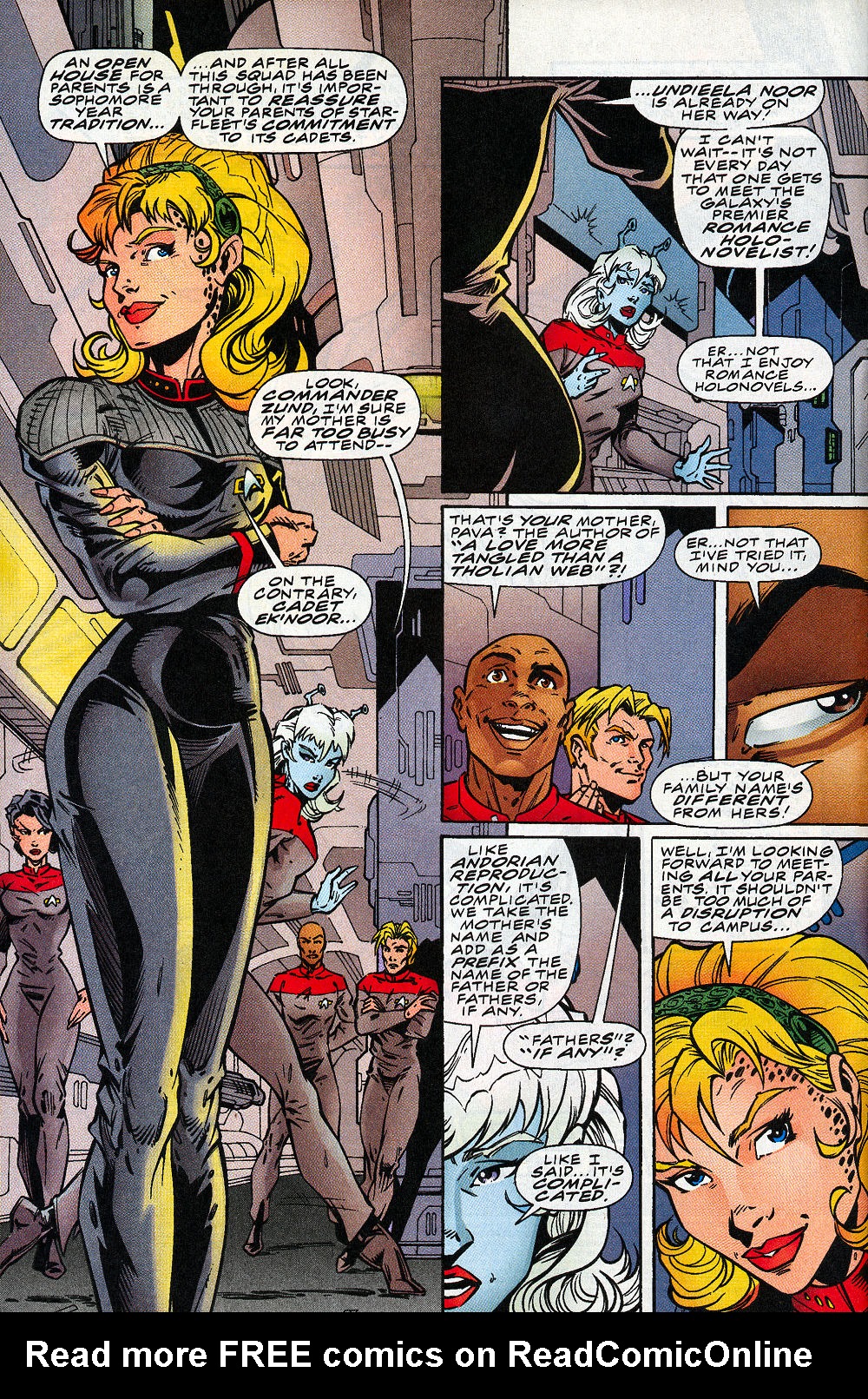 Read online Star Trek: Starfleet Academy (1996) comic -  Issue #13 - 5
