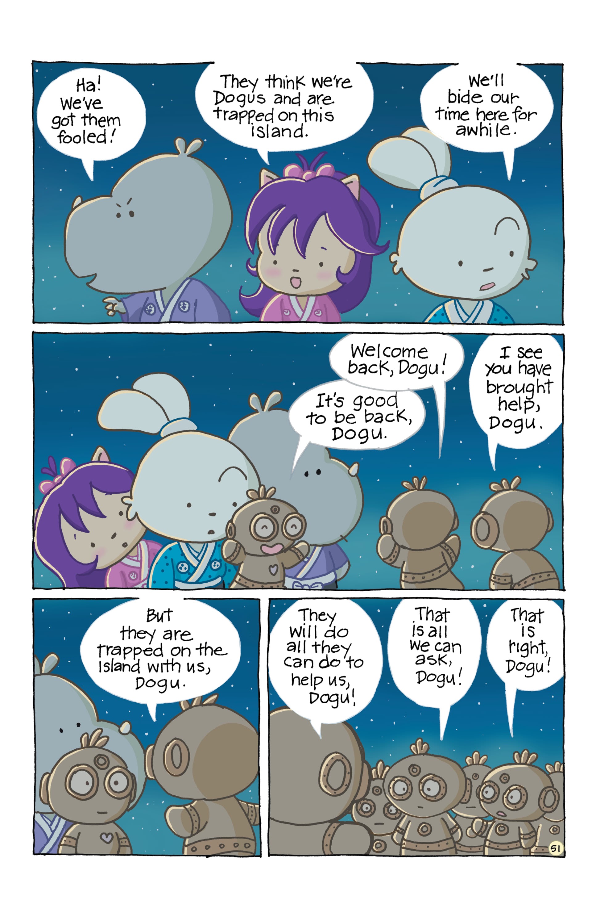 Read online Chibi-Usagi: Attack of the Heebie Chibis comic -  Issue # TPB - 55
