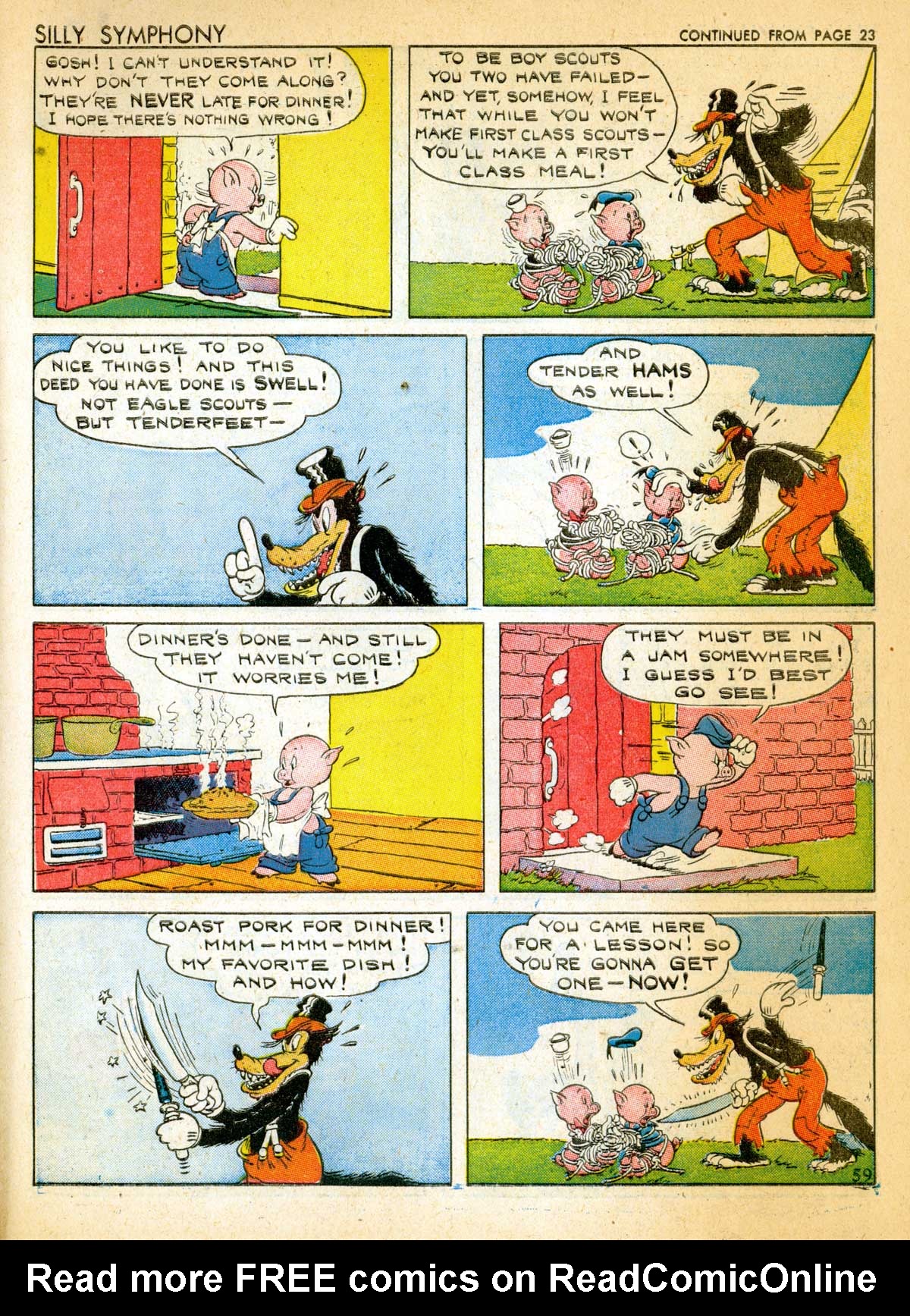 Read online Walt Disney's Comics and Stories comic -  Issue #10 - 61