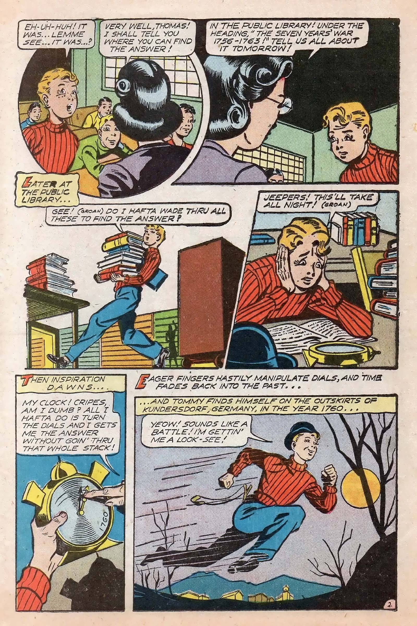 Read online Young Allies Comics comic -  Issue #17 - 19