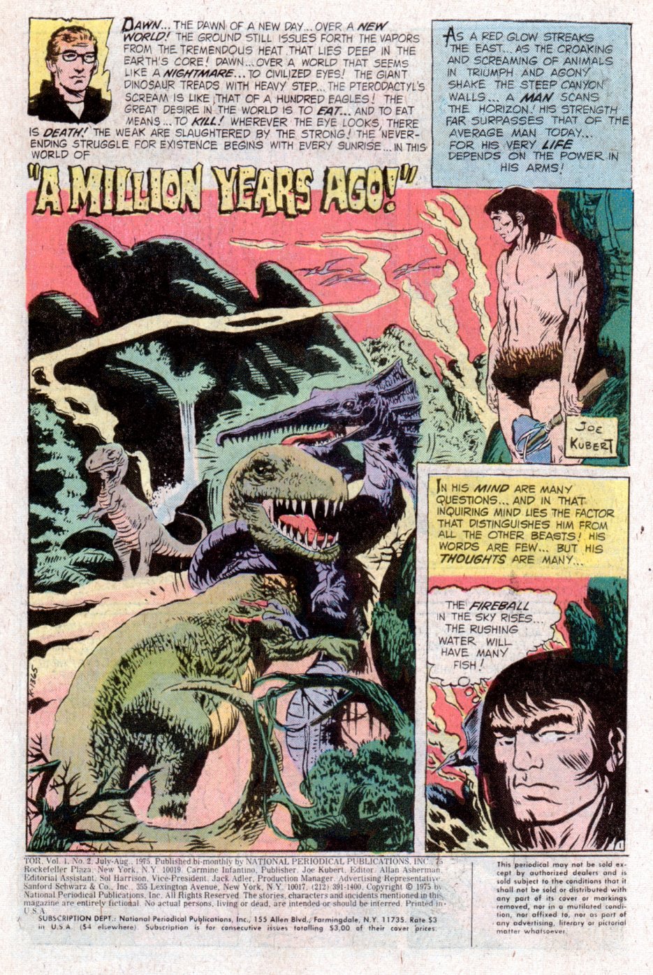 Read online Tor (1975) comic -  Issue #2 - 2